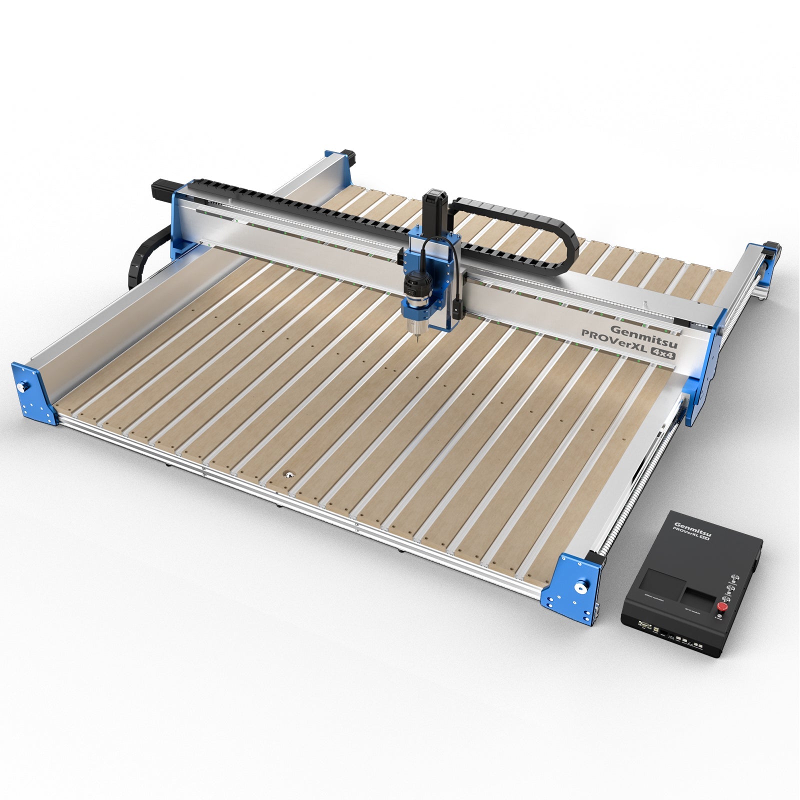PROVerXL 4x4 CNC Router Machine, Support Dual Z-Axis, Closed-loop Stepper Motor, Ball Screw Drive System, 1300x1300 Work Area for Wood Metal Carving SainSmart.com