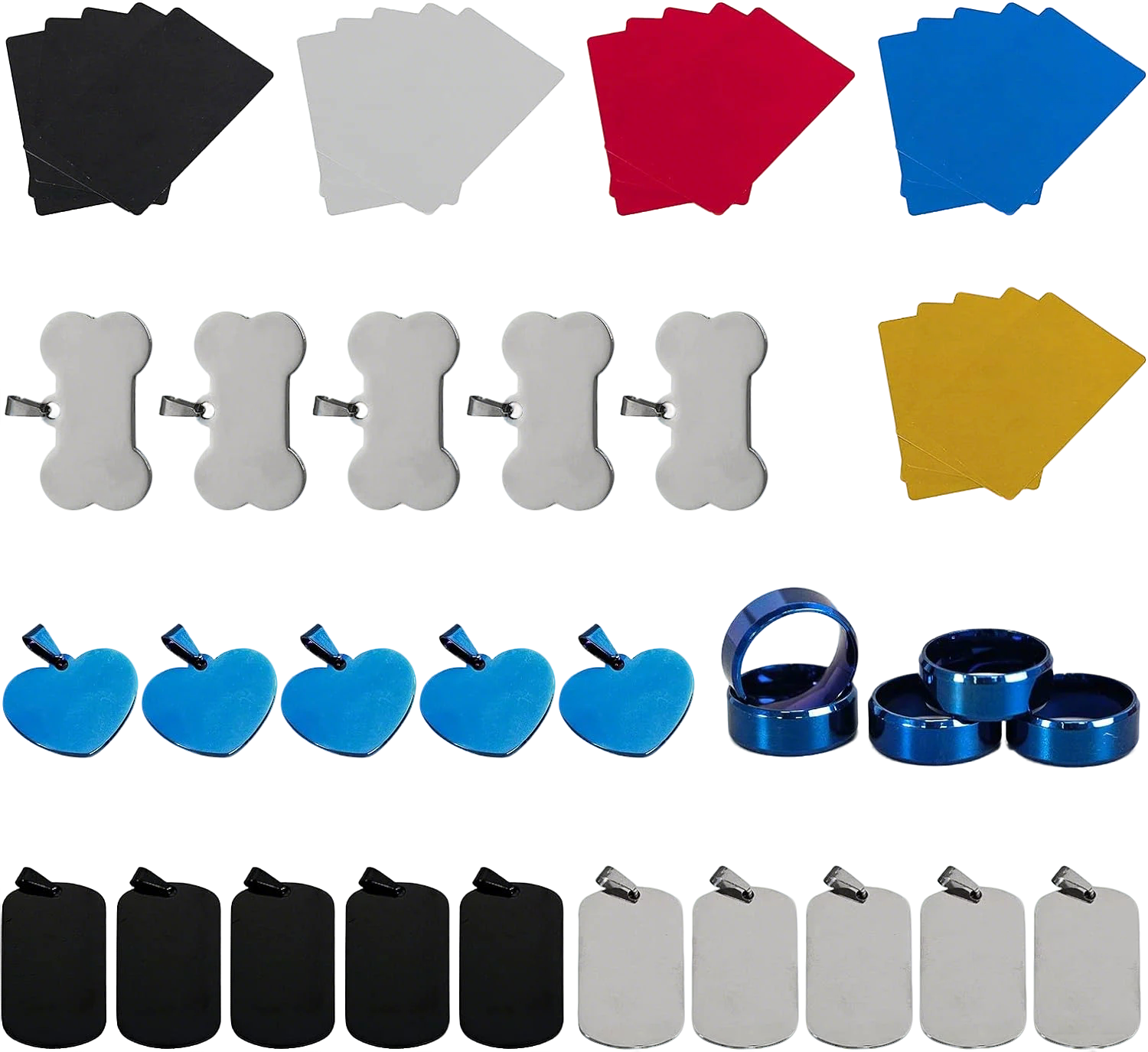 ComMarker Material Pack for Fiber Laser Engraver