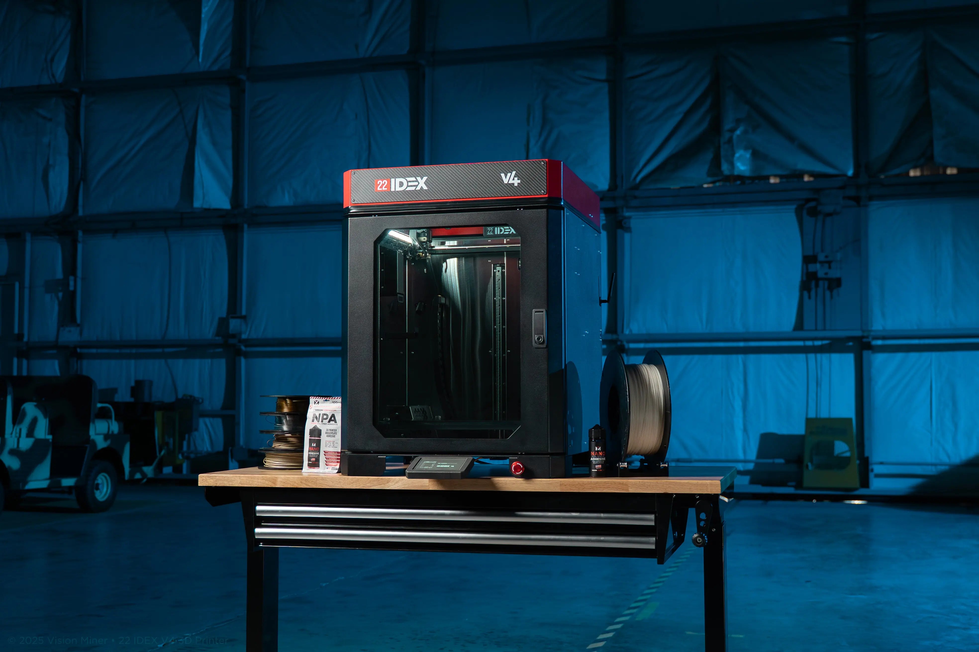 Vision Miner 22 IDEX V4 High-Temperature Industrial 3D Printer - 3D Printers from Vision Miner