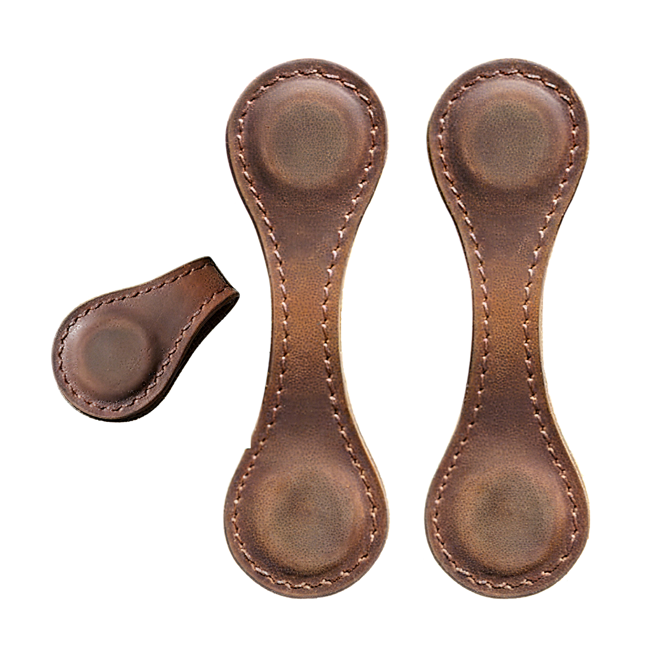 ComMarker Brown Leather Magnetic Bookmark (5pcs)