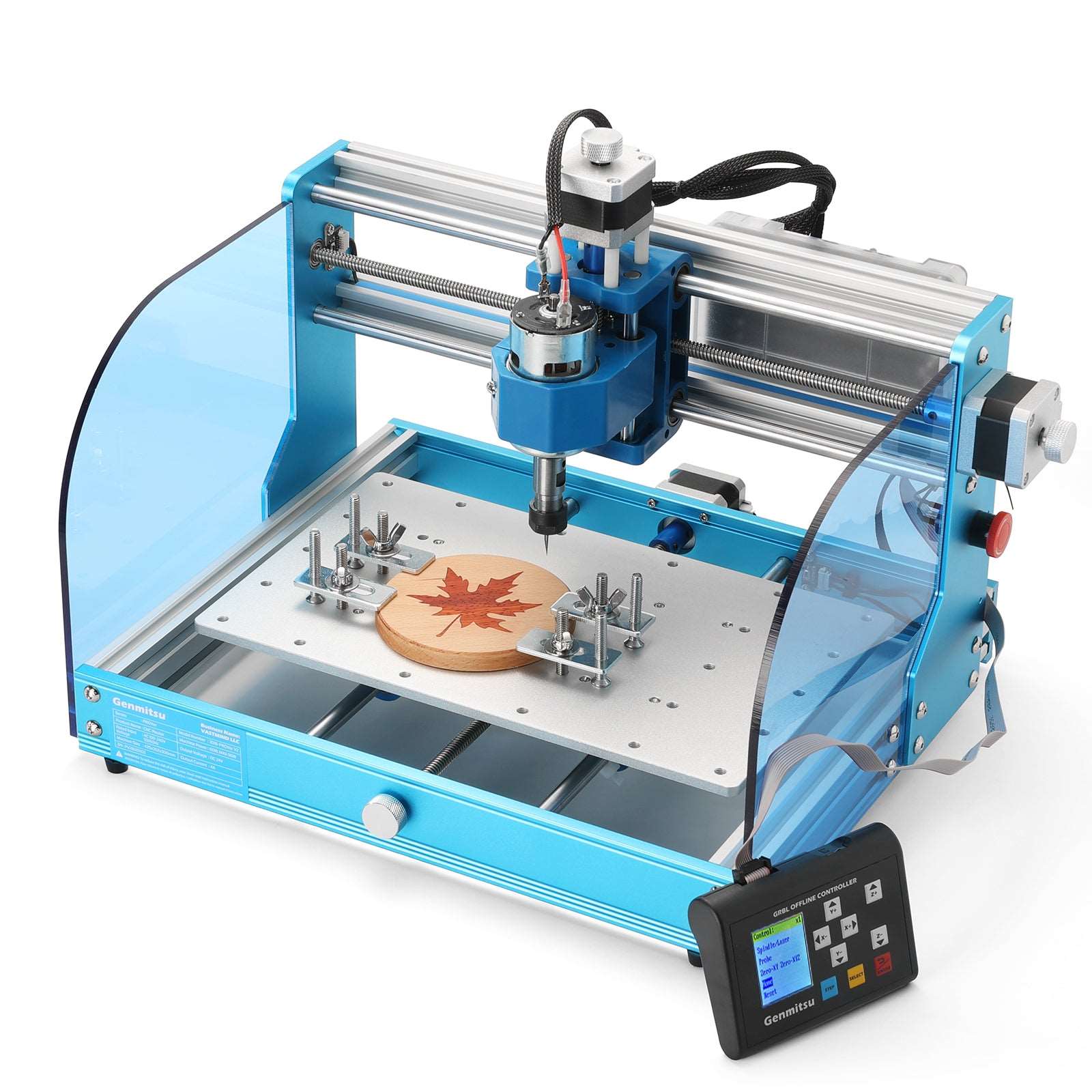3018-PROVer V2 Desktop CNC Router Kit, Semi Assembled For Entry Level User SainSmart.com