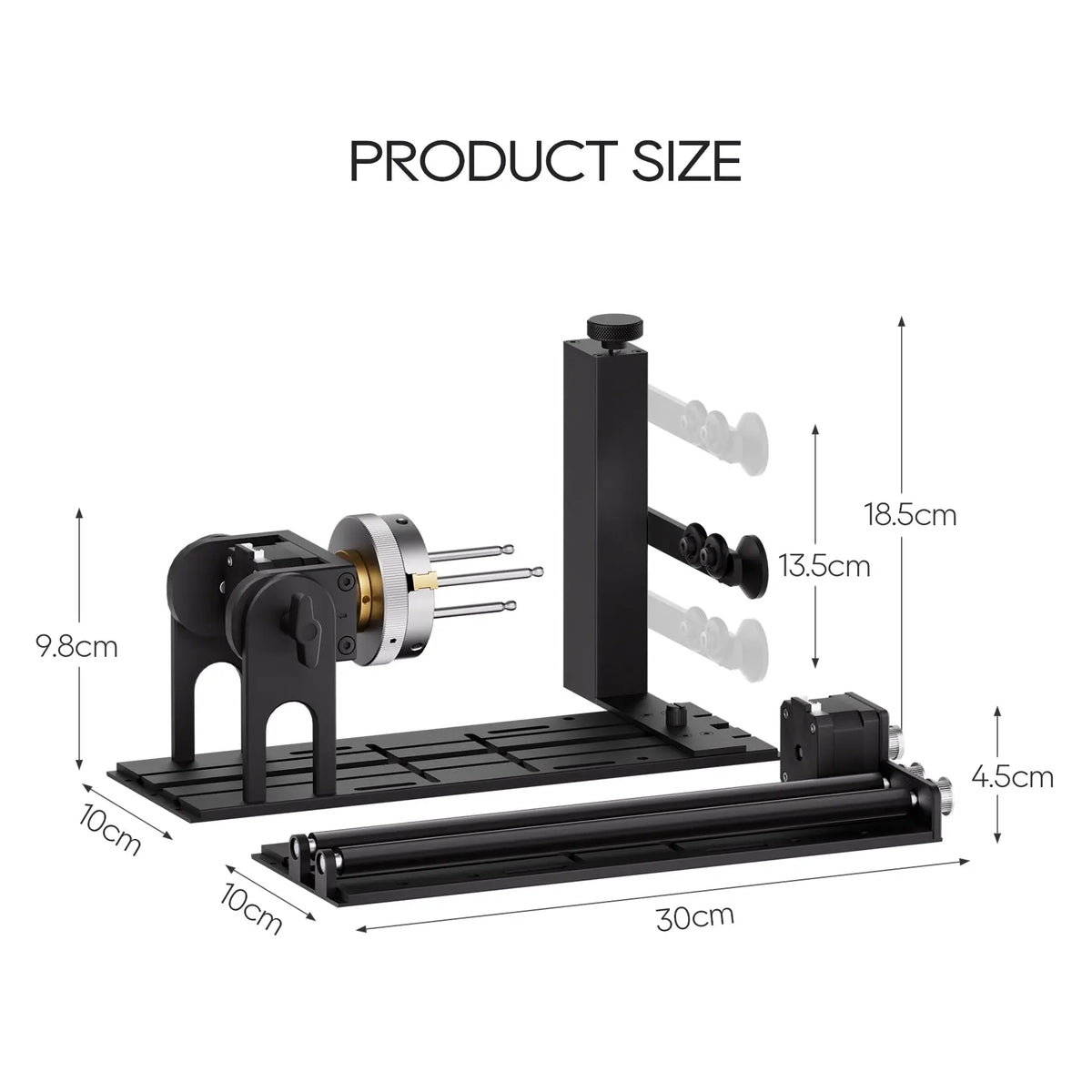 ComMarker R5 Multi-Functional Rotary - Cutter Accessories from ComMarker Laser