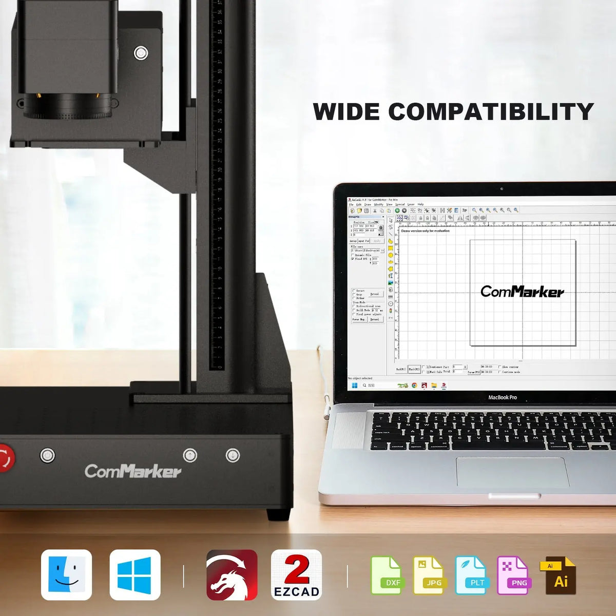 ComMarker Omni-1 UV Laser Engraver - Craft Cutters & Embossers from ComMarker Laser