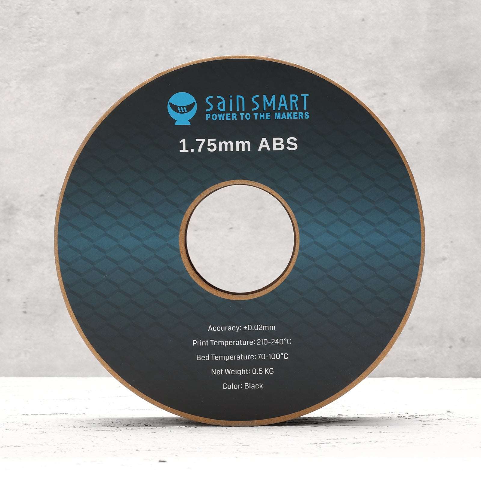 Black, White, Gray, Silver, 1.75mm ABS Filament 1.75mm, 500g x 4 Pack SainSmart.com