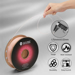 SainSmart PRO-3 Glow-in-the-Dark PETG Filament – Red, 1.75mm, 1kg (2.2 lb) SainSmart.com