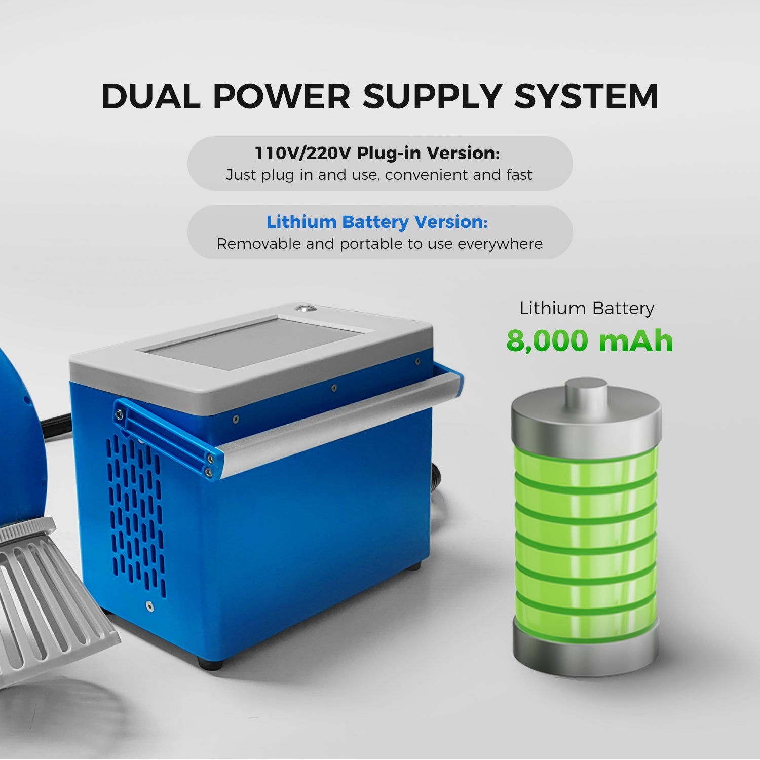 ComMarker Q8 Handheld Laser Marking Machine – Portable High-Precision Metal Engraving System