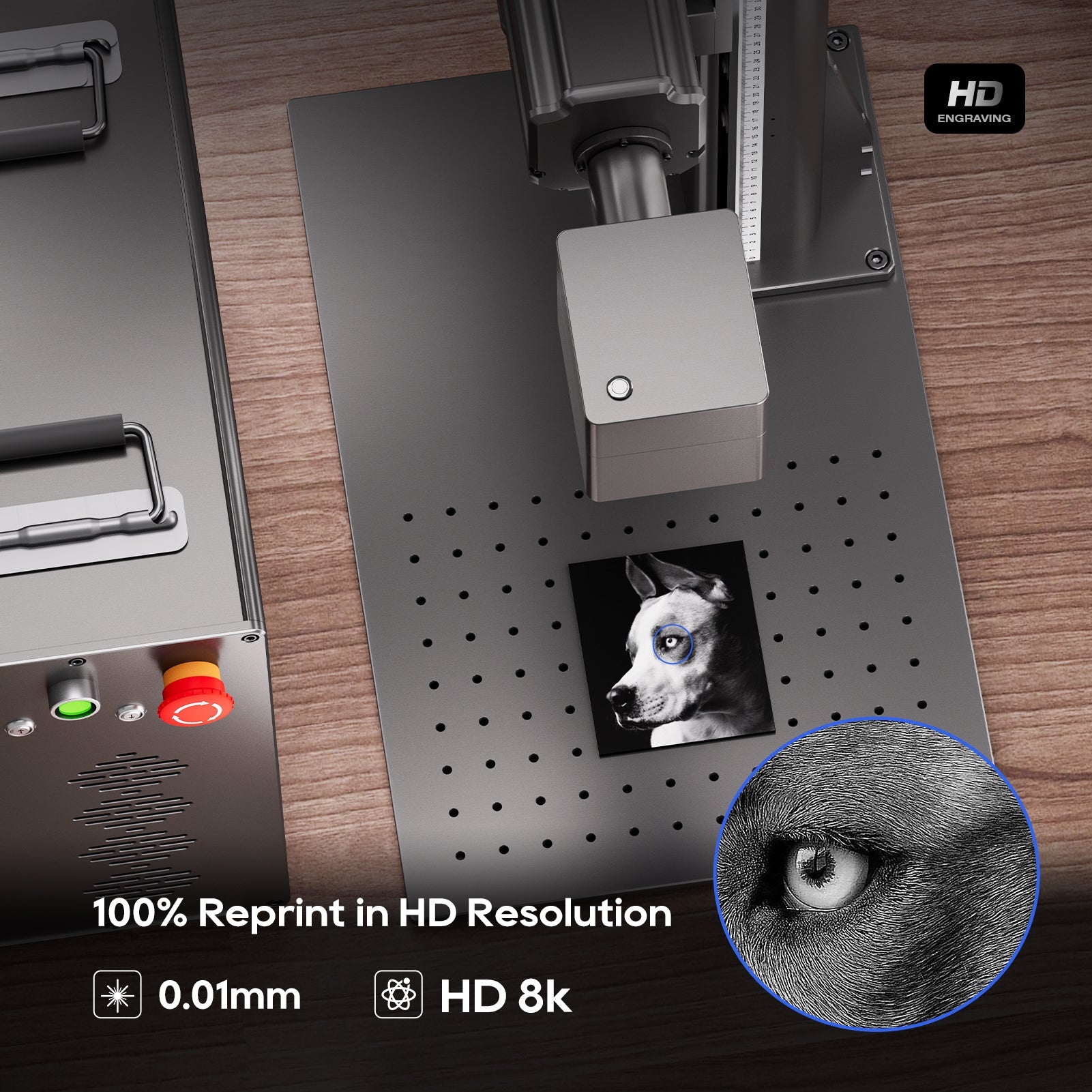 ComMarker Titan-1 JPT MOPA Fiber Laser Engraver