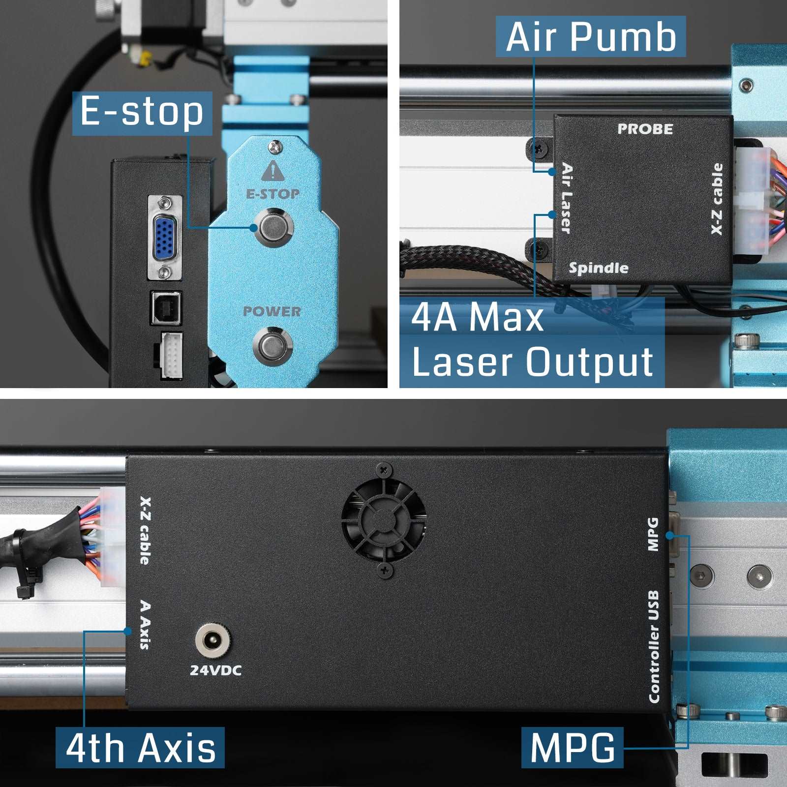 Genmitsu 4040-PRO CNC Router - 400×400 mm Work Area