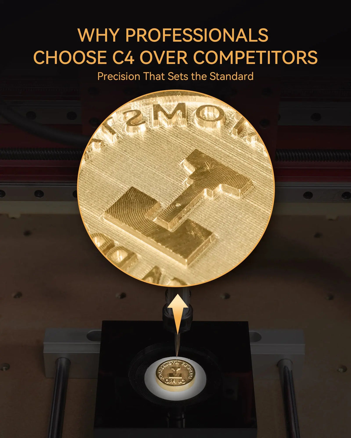 AtomStack - C4 Pro CNC Router - Craft Cutters & Embossers from AtomStack