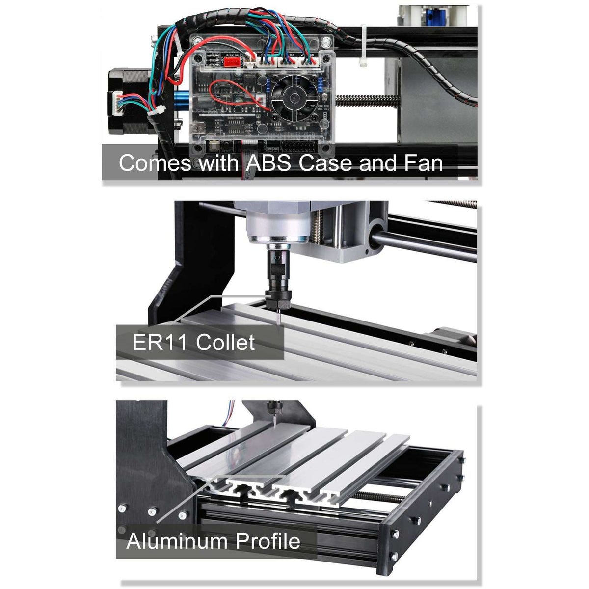 Genmitsu 3018-PRO Desktop CNC Router DIY Kit SainSmart.com