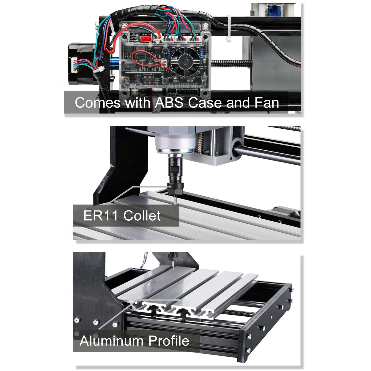 3018-PRO Desktop CNC Router DIY Kit SainSmart.com