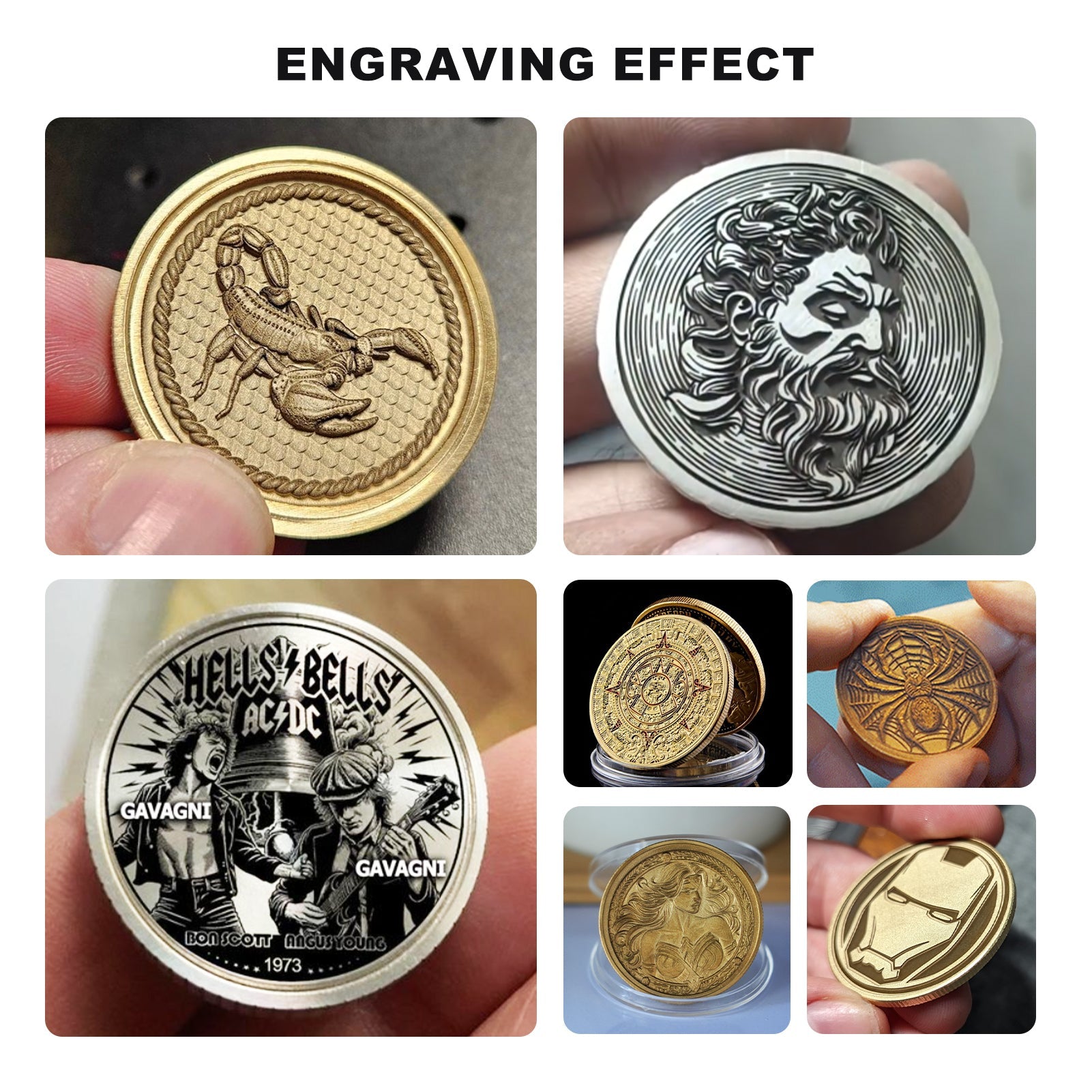 ComMarker Blank 3mm Metal Coin (20pcs)