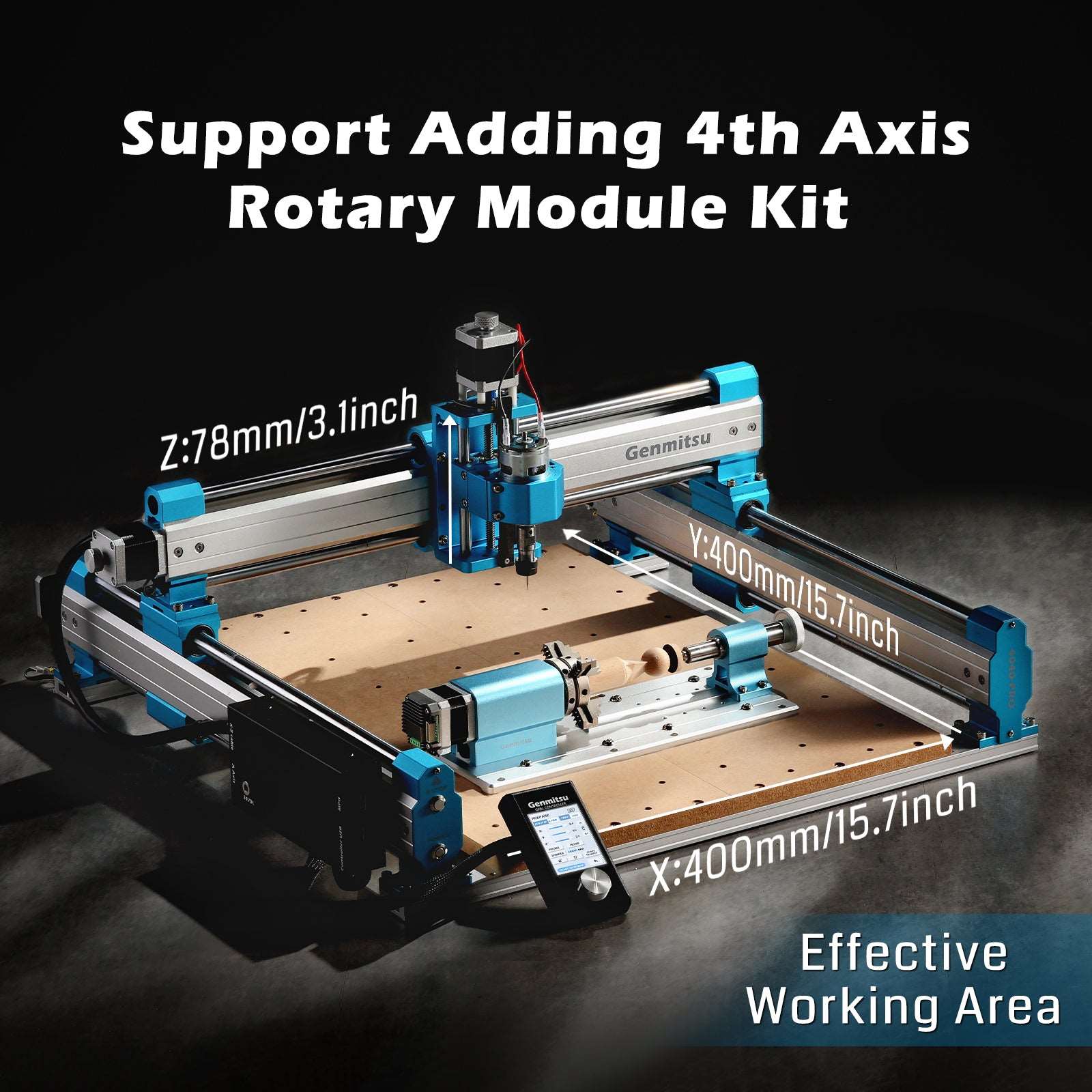 4040-PRO Desktop CNC Router Machine for Carving and Cutting SainSmart.com