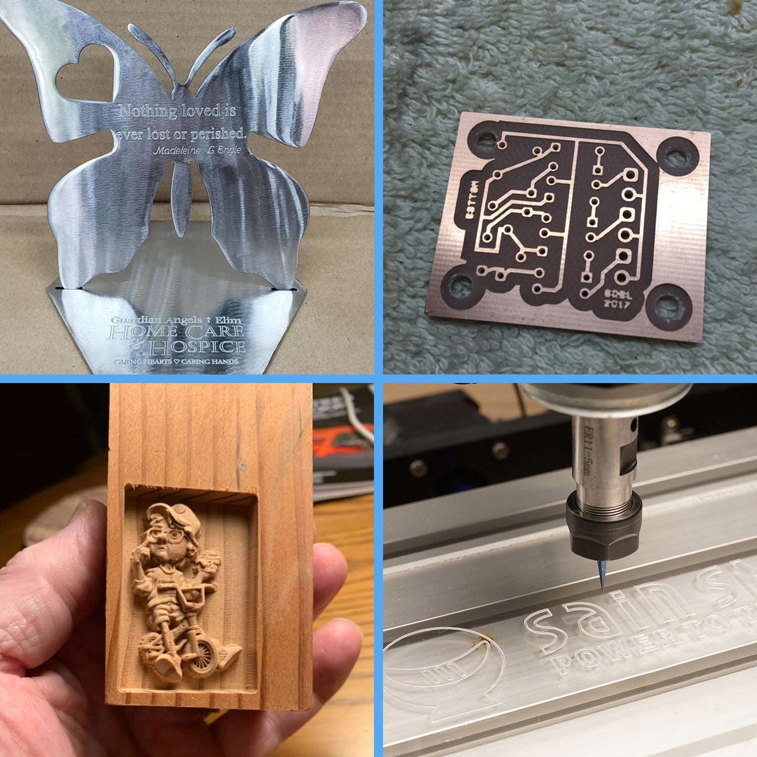 3018-PROVer Semi Assembled CNC Router Kit SainSmart.com