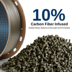 SainSmart Carbon Fiber PETG Filament – 1.75mm, 1kg (2.2 lb), Black & Bronze SainSmart.com