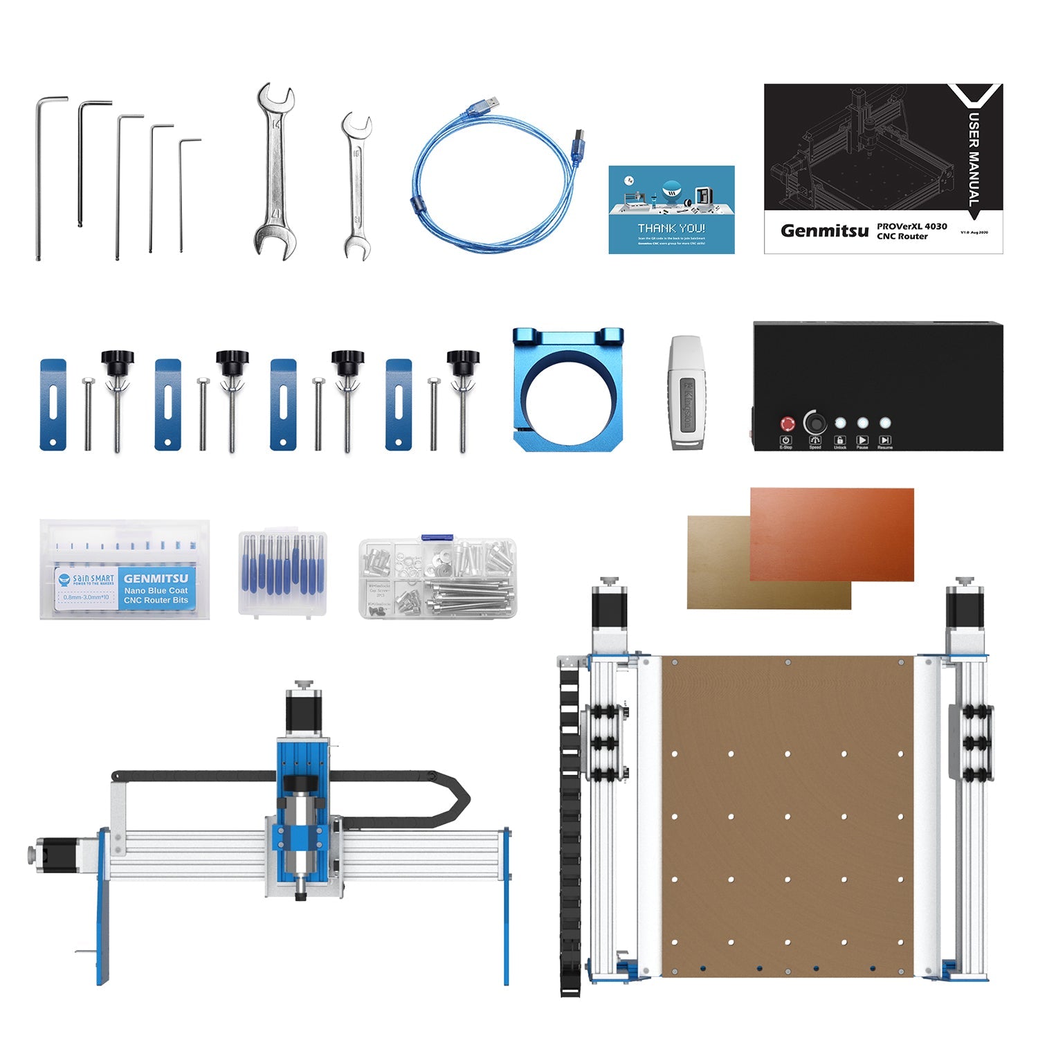 PROVerXL 4030 CNC Router with Carveco Maker Subscription SainSmart.com
