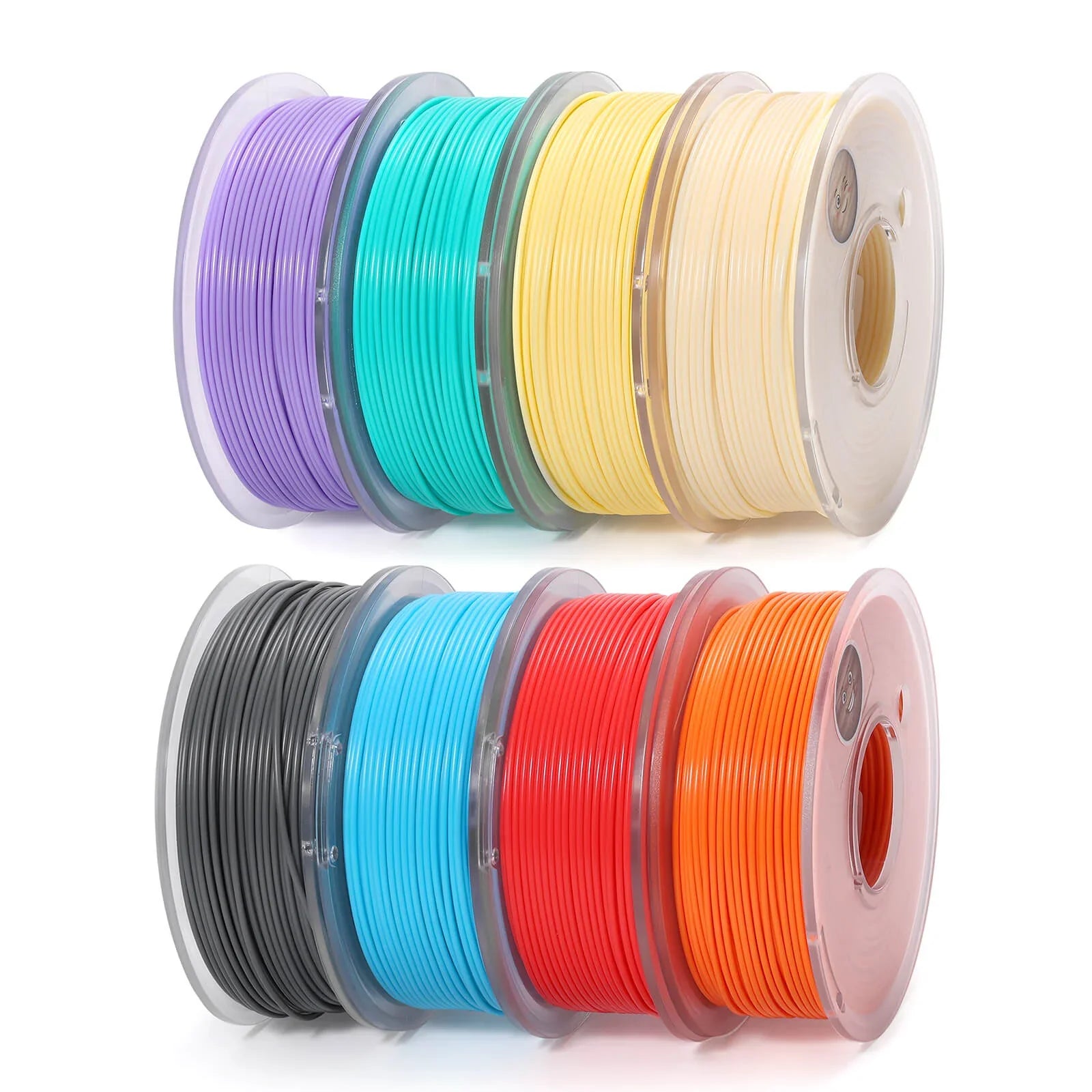 PLA Filament 1.75mm, Planet Explorer 8-Color Mini Spool Bundle, 250g Each, High-Speed PLA, +/-0.02mm Accuracy, Easy-to-Print, Compatible with Most FDM 3D Printers SainSmart.com