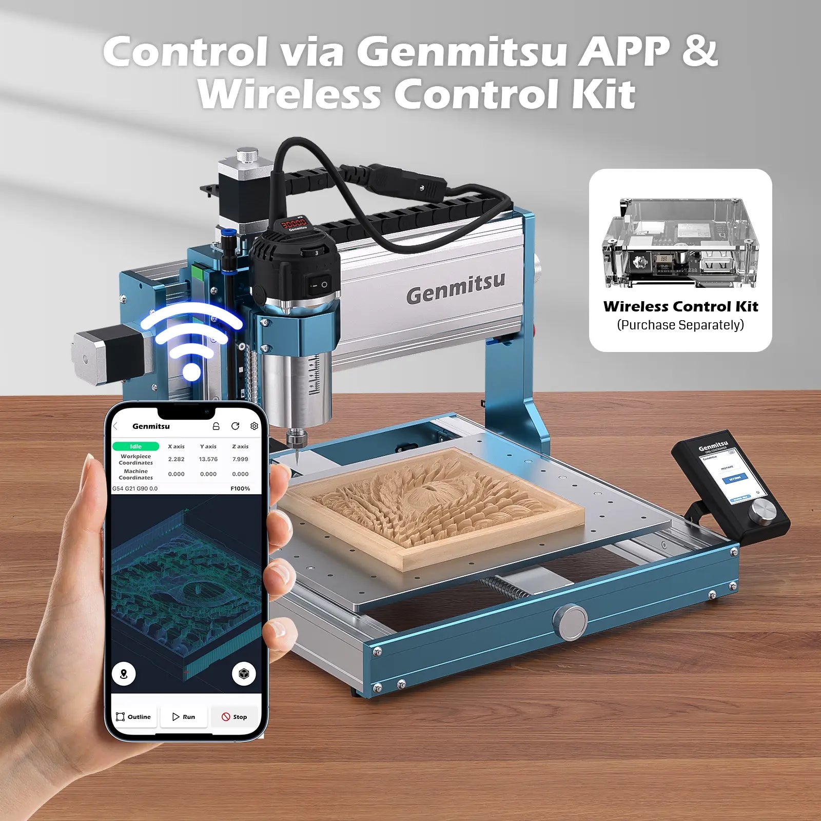3030-PROVer Ultra Desktop CNC Router for High Precision Metalworking, with Linear Guide & Ball Screw Motion SainSmart.com