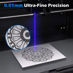 Kintix Hybrid Galvo Laser Engraver – High-Speed Enclosed Laser Marking & Batch Production System SainSmart.com