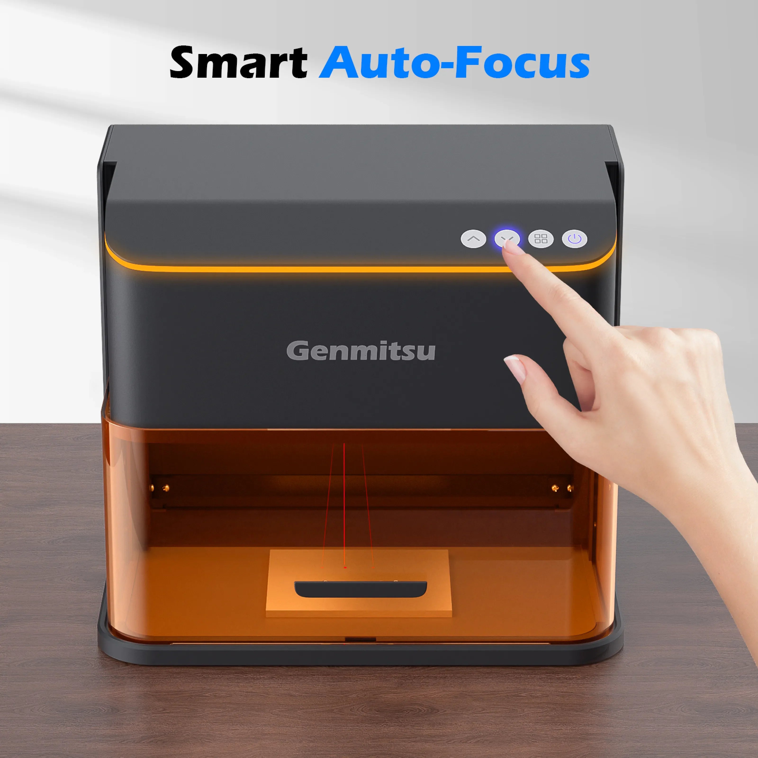 Kintix Hybrid Galvo Laser Engraver – Ultra-Fast Batch Production & Enclosed Safety SainSmart.com