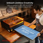 AtomStack KRAFT Lite – Compact Enclosed Laser Engraver - Craft Cutters & Embossers from AtomStack