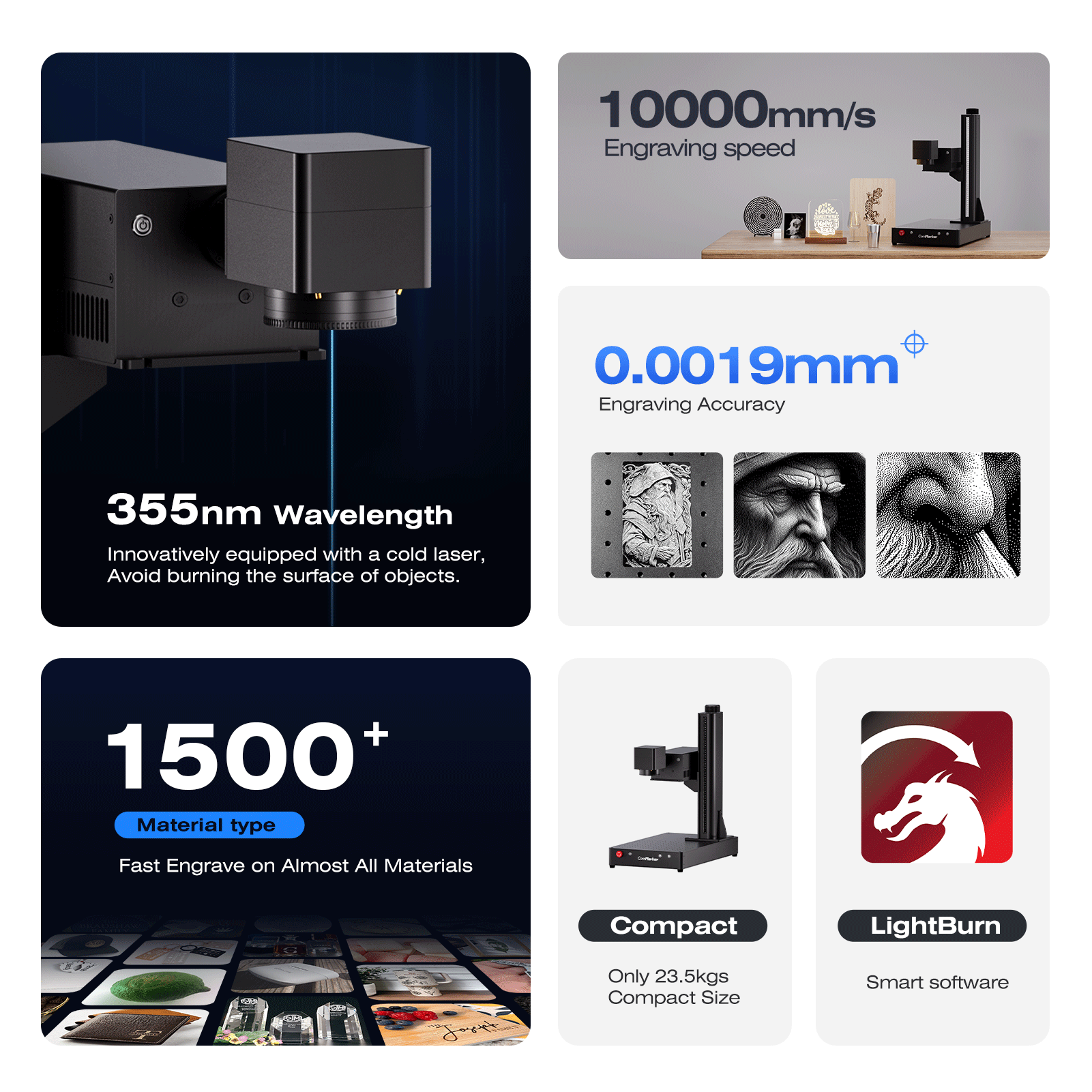 ComMarker Omni-1 UV Laser Engraver