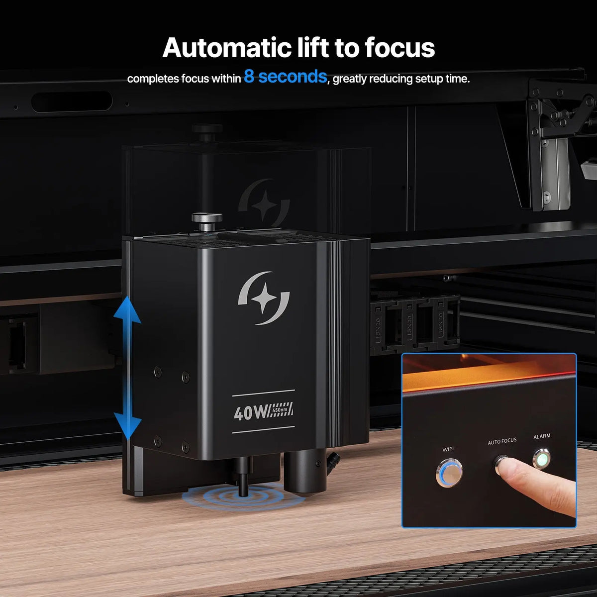 AtomStack KRAFT Lite – Compact Enclosed Laser Engraver - Craft Cutters & Embossers from AtomStack
