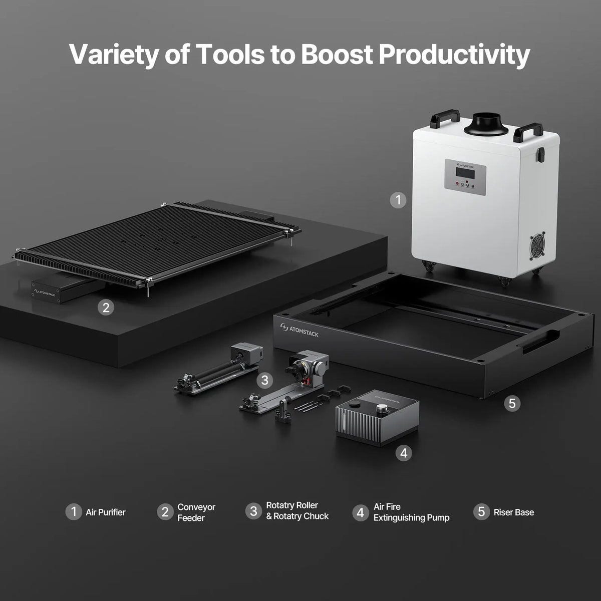 AtomStack KRAFT Lite – Compact Enclosed Laser Engraver - Craft Cutters & Embossers from AtomStack