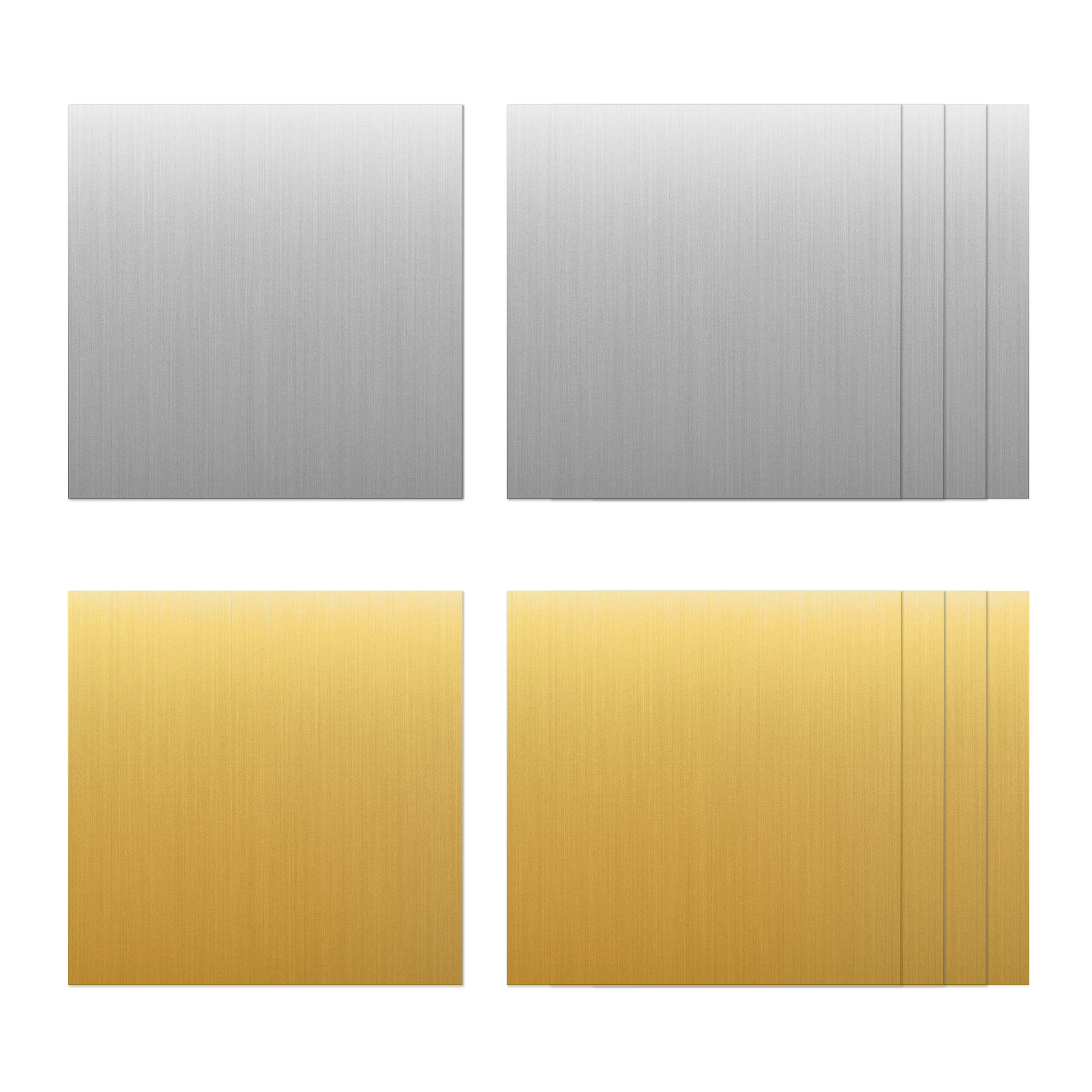 ComMarker DIY Metal Flat Sheets (5pcs)