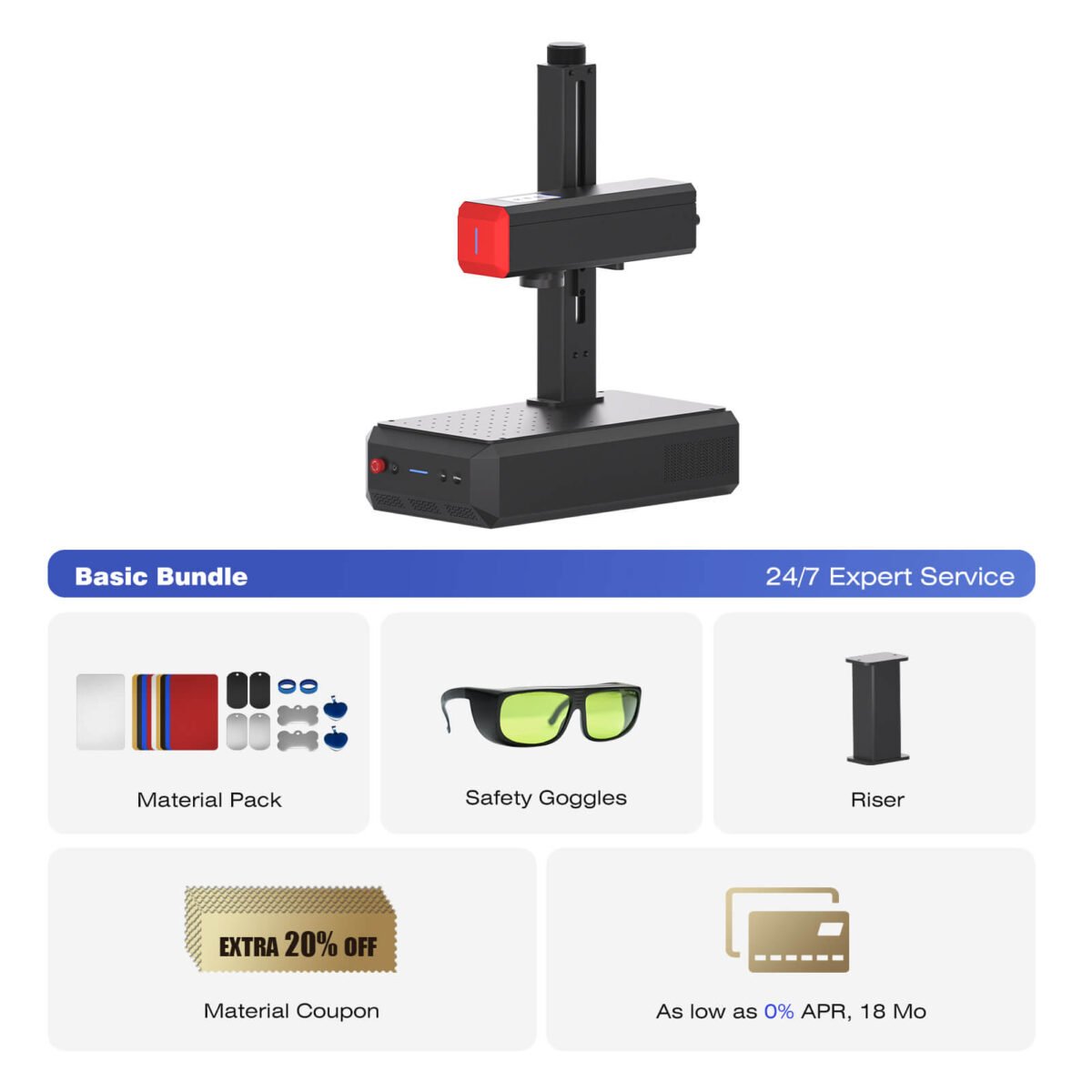 ComMarker B6 JPT MOPA Fiber Laser Engraver