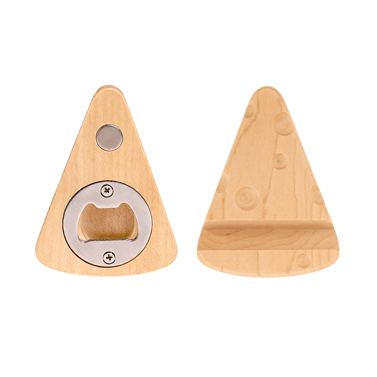 ComMarker Cheese Shape Wooden Bottle Opener (5pcs)