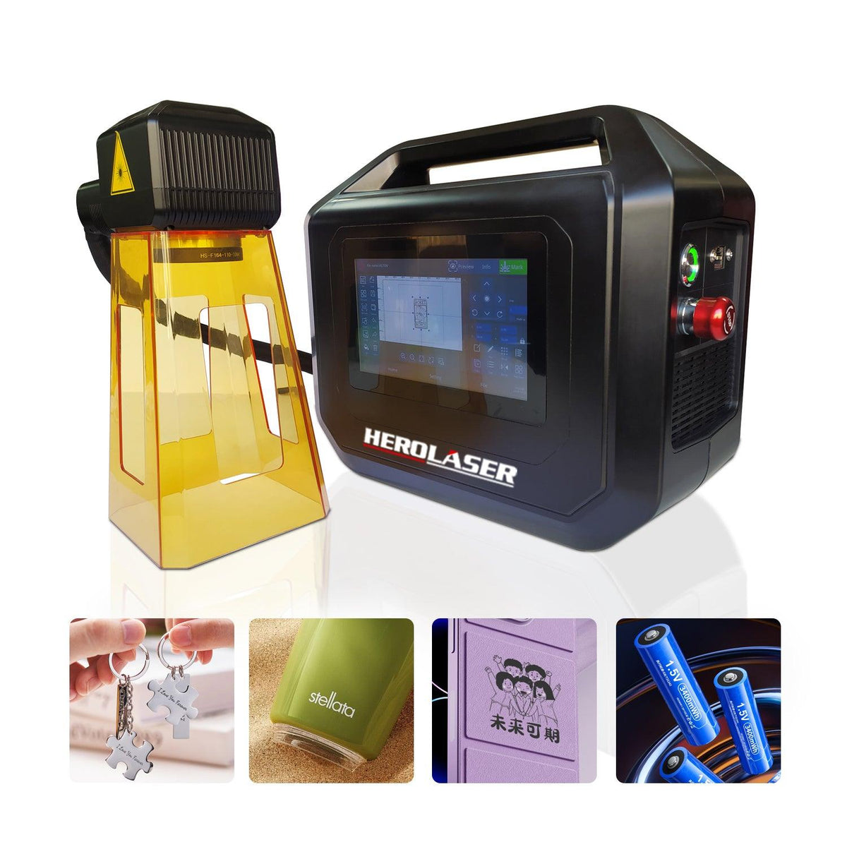 Portable Laser Marking & Engraving Machine - Marking Tools from HEROLASER