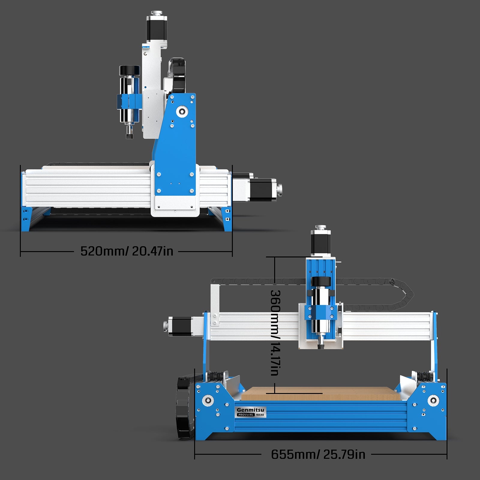 Genmitsu PROVerXL 4030 CNC Router with Carveco Maker Subscription