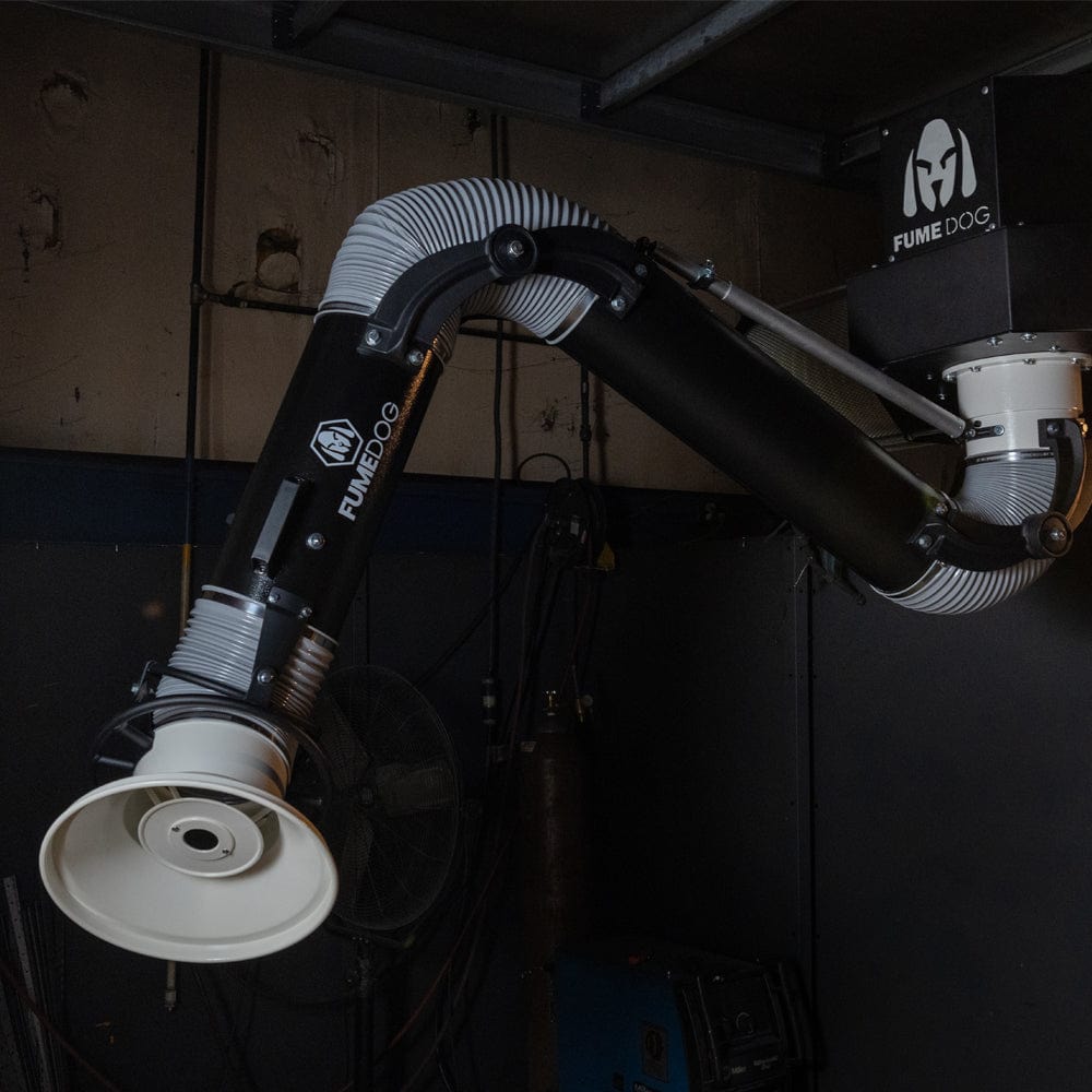 Fume Dog – Bulldog-FILT – Heavy-Duty Wall Mount Fume Extractor for Welding