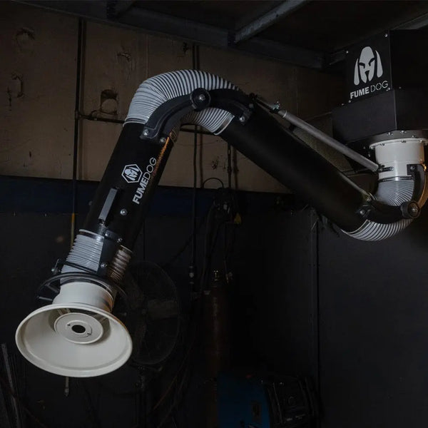 Fume Dog – Bulldog-FILT – Heavy-Duty Wall Mount Fume Extractor for Welding - Business & Industrial from Fume Dog