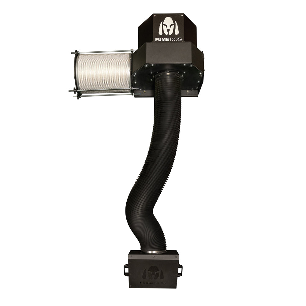 Fume Dog – Bulldog-FILT-FLEX – Magnetic Wall Mount Welding Fume Extractor with Flexible Arm