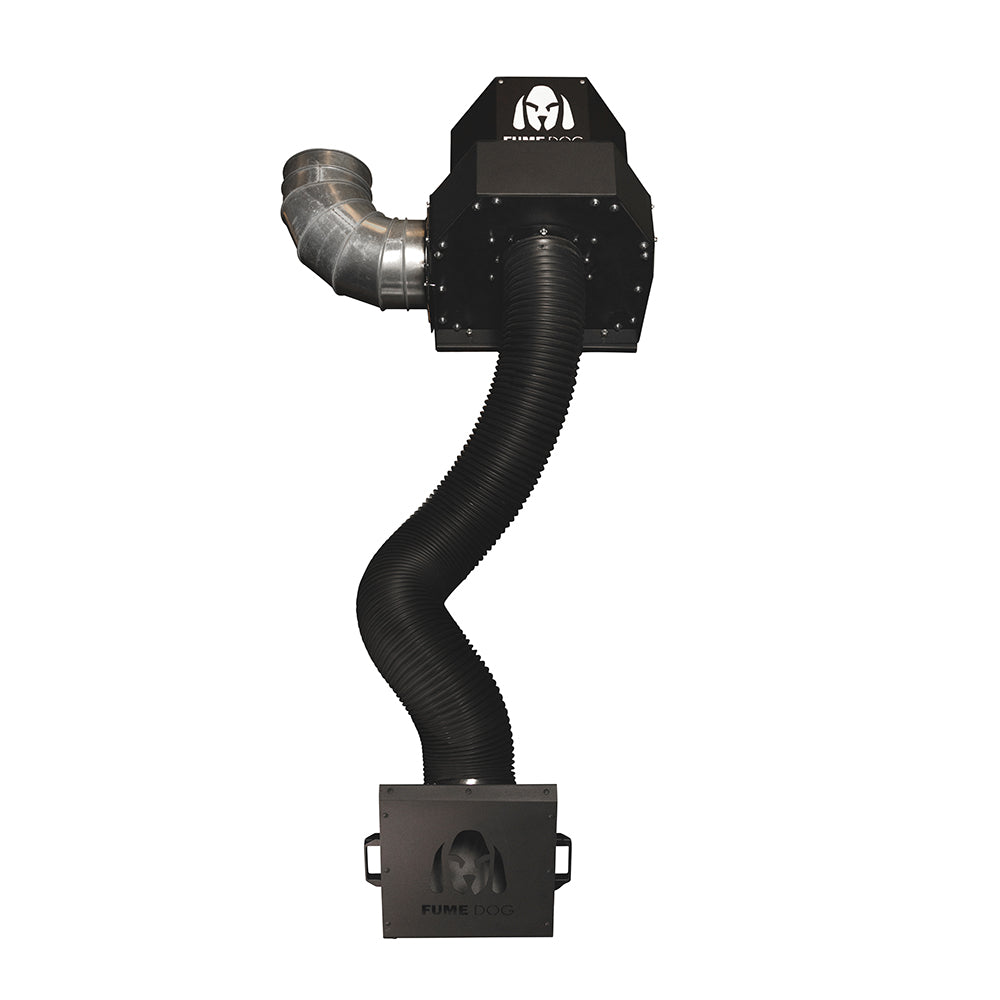 Fume Dog – Bulldog-EX-FLEX – Magnetic Wall-Mount Welding Fume Extraction / Exhaust System
