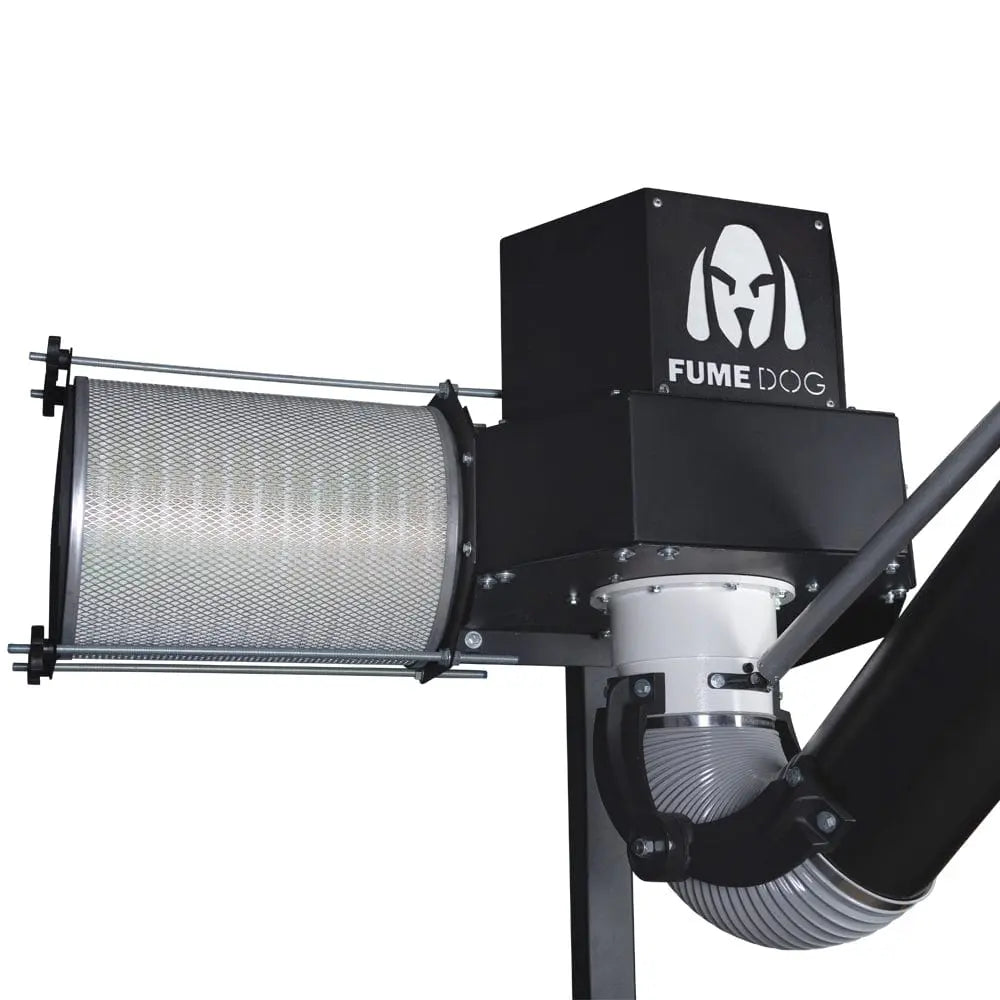 Fume Dog – Bulldog-FILT – Heavy-Duty Wall Mount Fume Extractor for Welding - Business & Industrial from Fume Dog