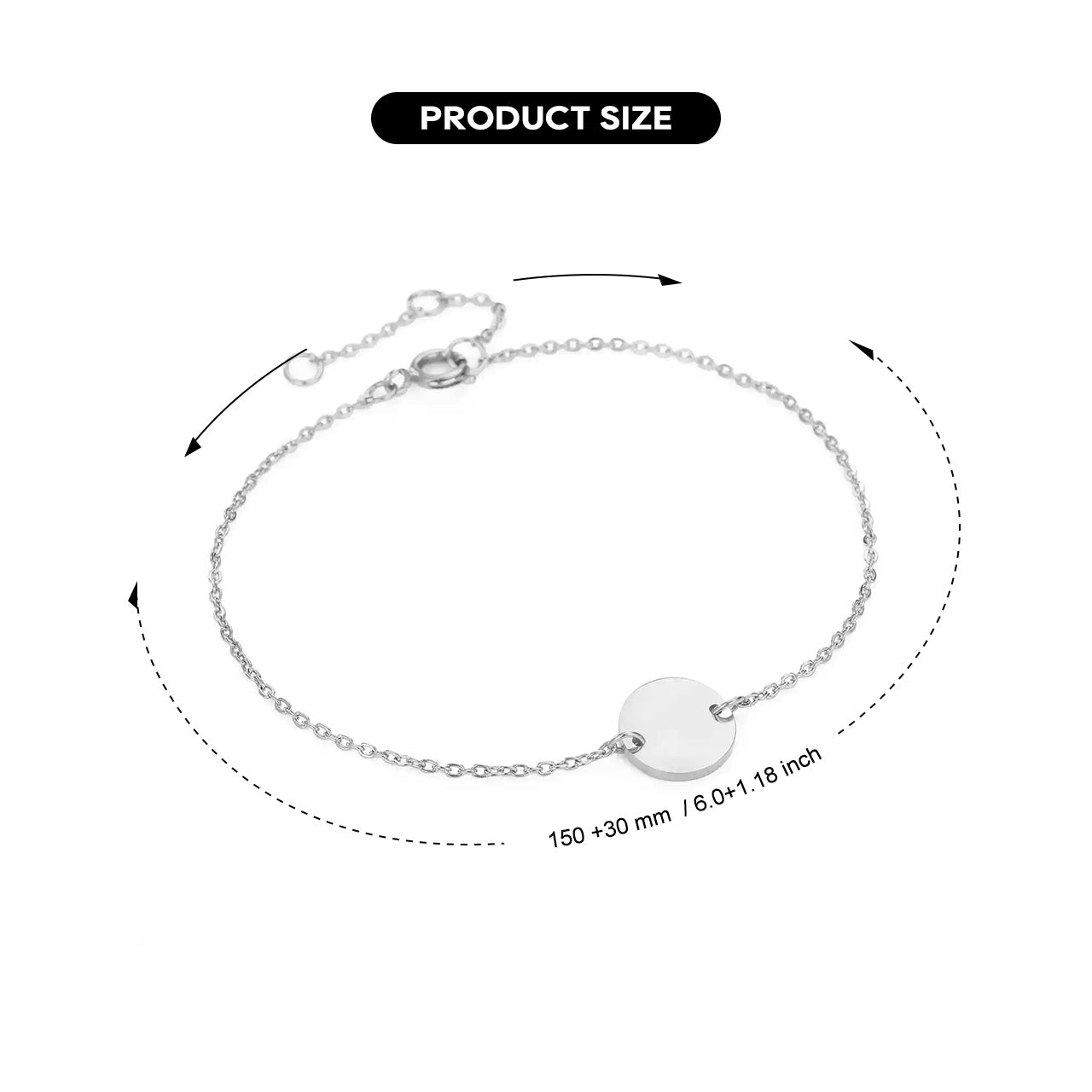 ComMarker Stainless Steel Bracelet (6pcs)