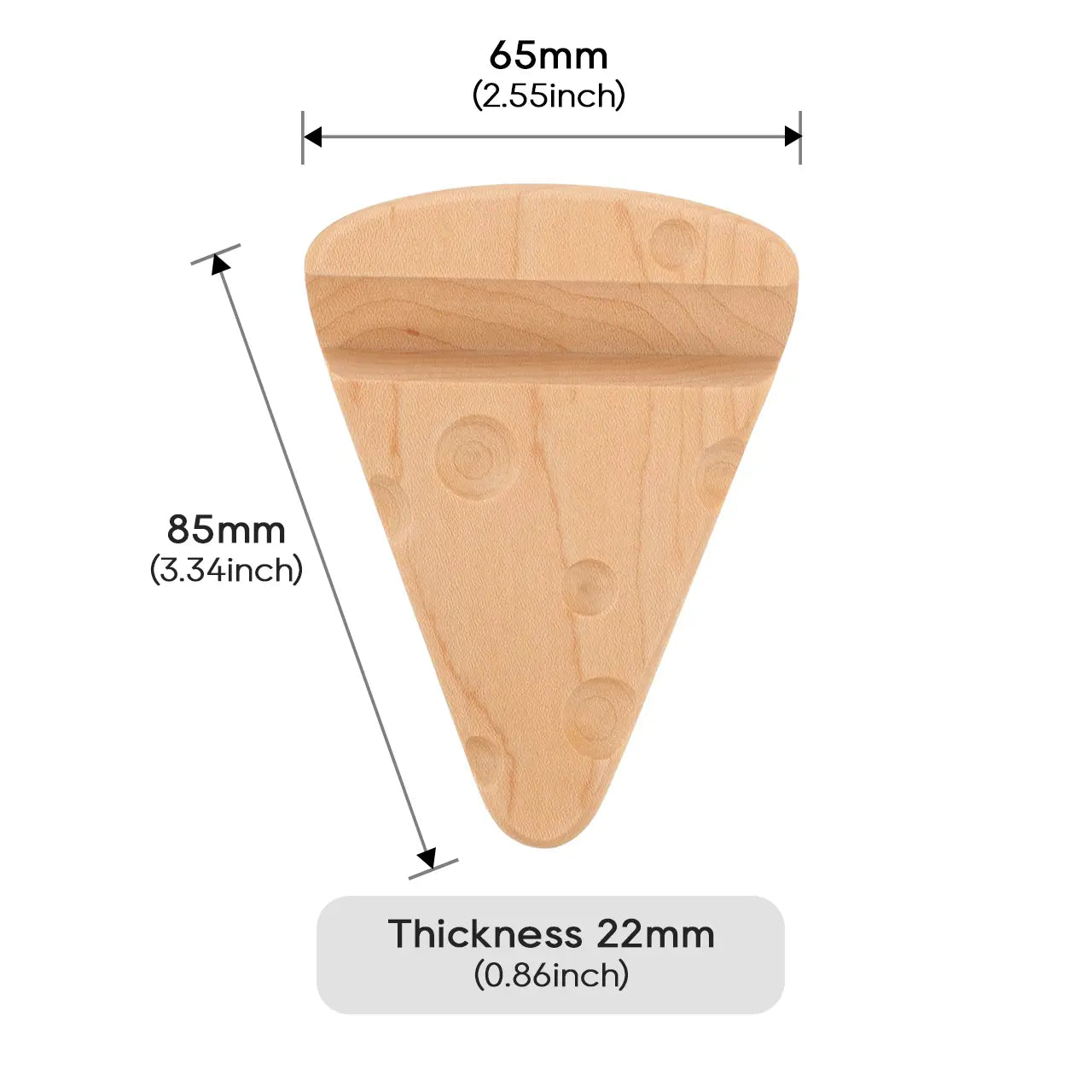 ComMarker Cheese Shape Wooden Bottle Opener (5pcs)