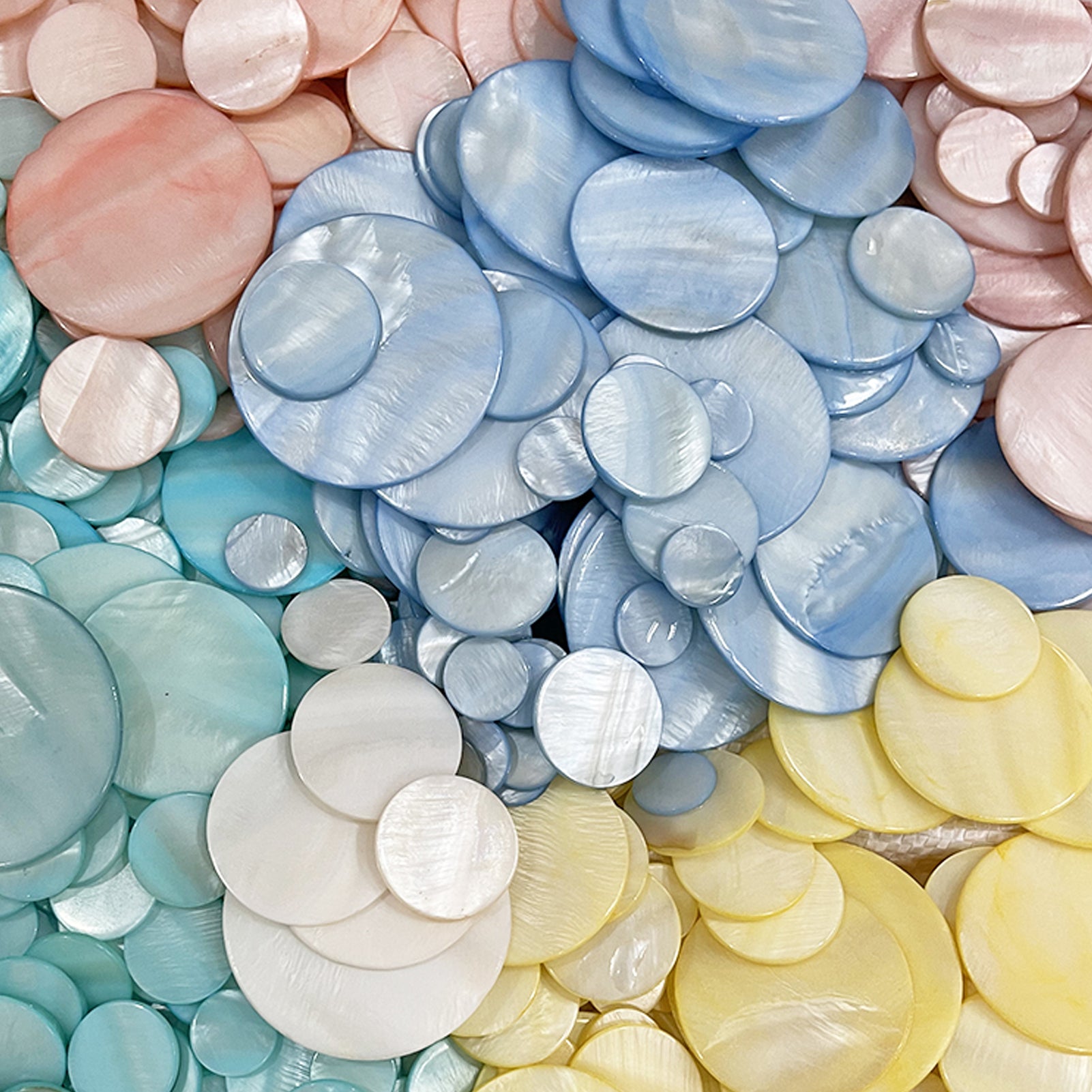 ComMarker 30mm Blank Natural Shell (30 pcs)