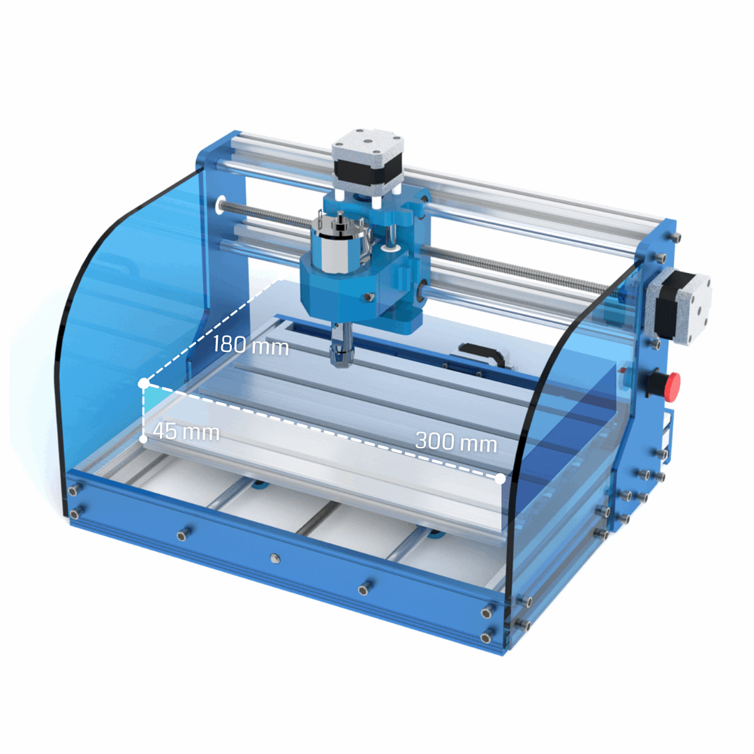 3018-PROVer Semi Assembled CNC Router Kit SainSmart.com