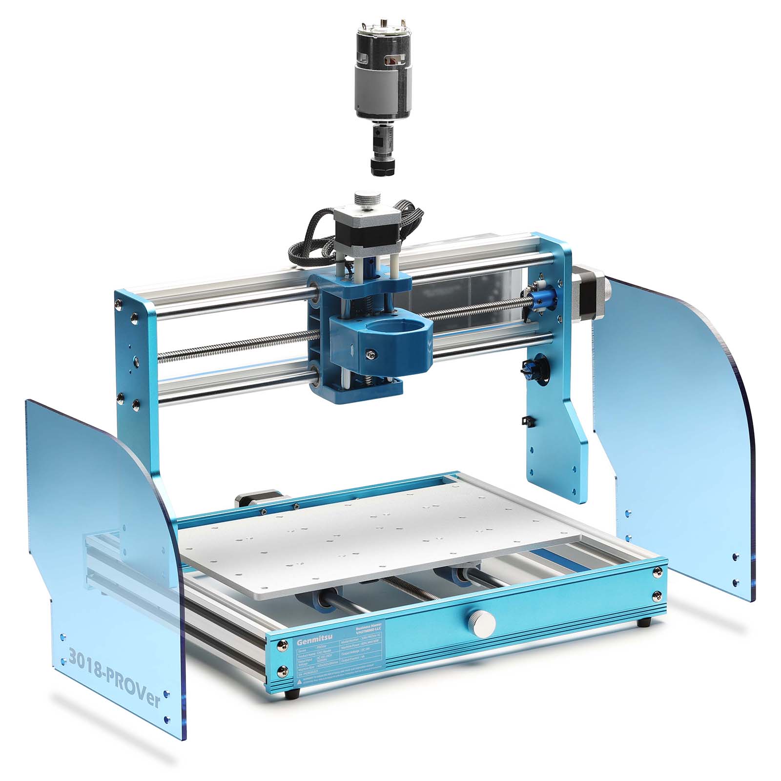 3018-PROVer V2 Desktop CNC Router Kit, Semi Assembled For Entry Level User SainSmart.com