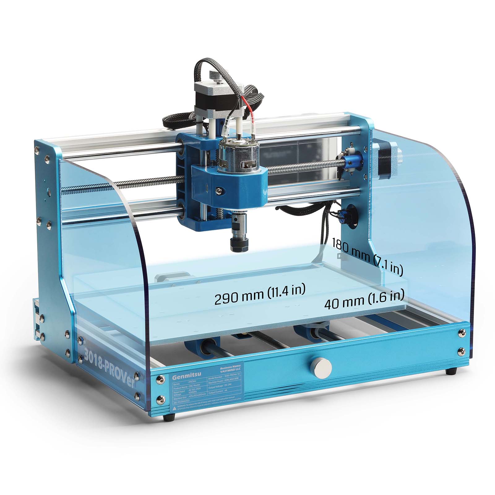 3018-PROVer V2 Desktop CNC Router Kit, Semi Assembled For Entry Level User SainSmart.com