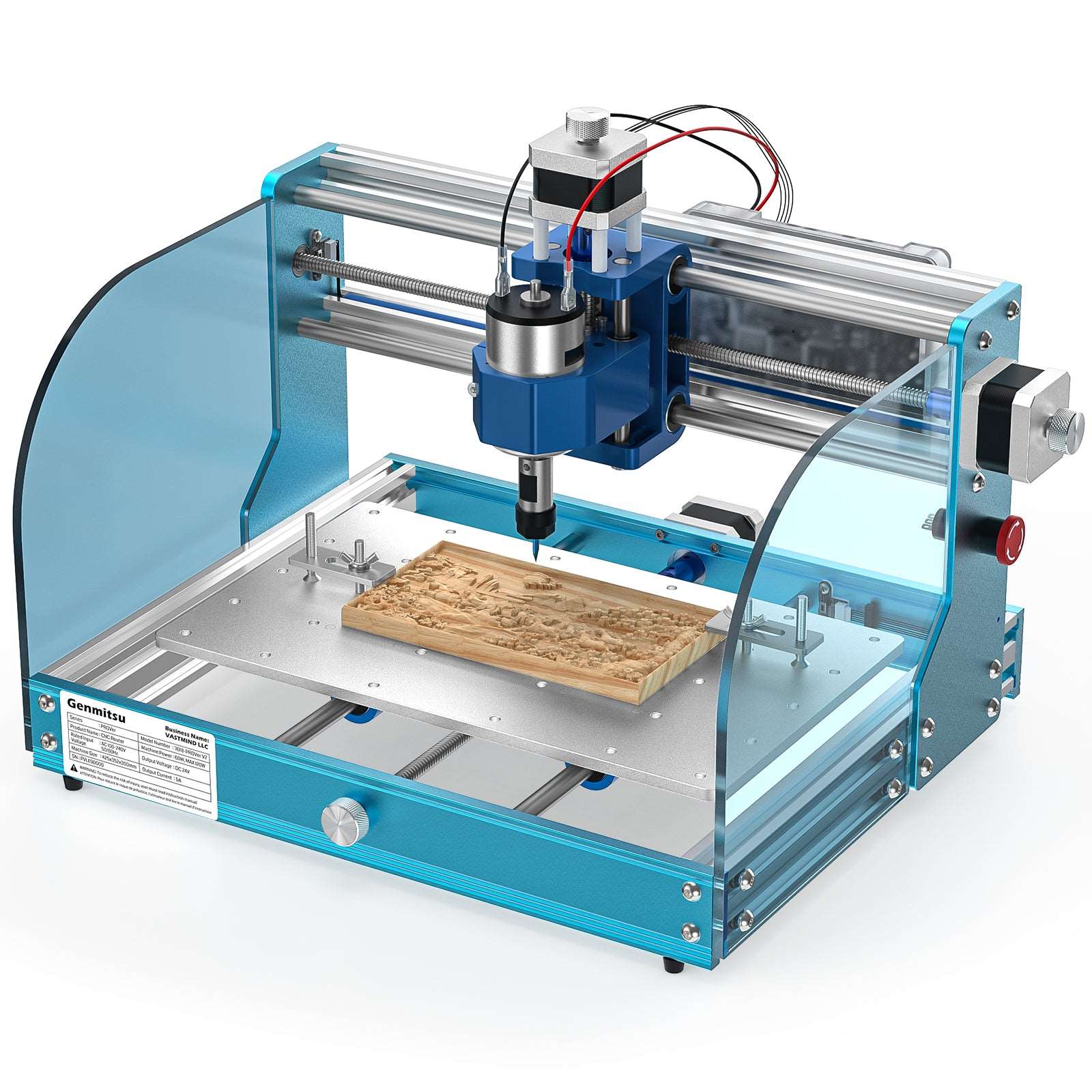 3018-PROVer V2 Desktop CNC Router Kit, Semi Assembled For Entry Level User SainSmart.com