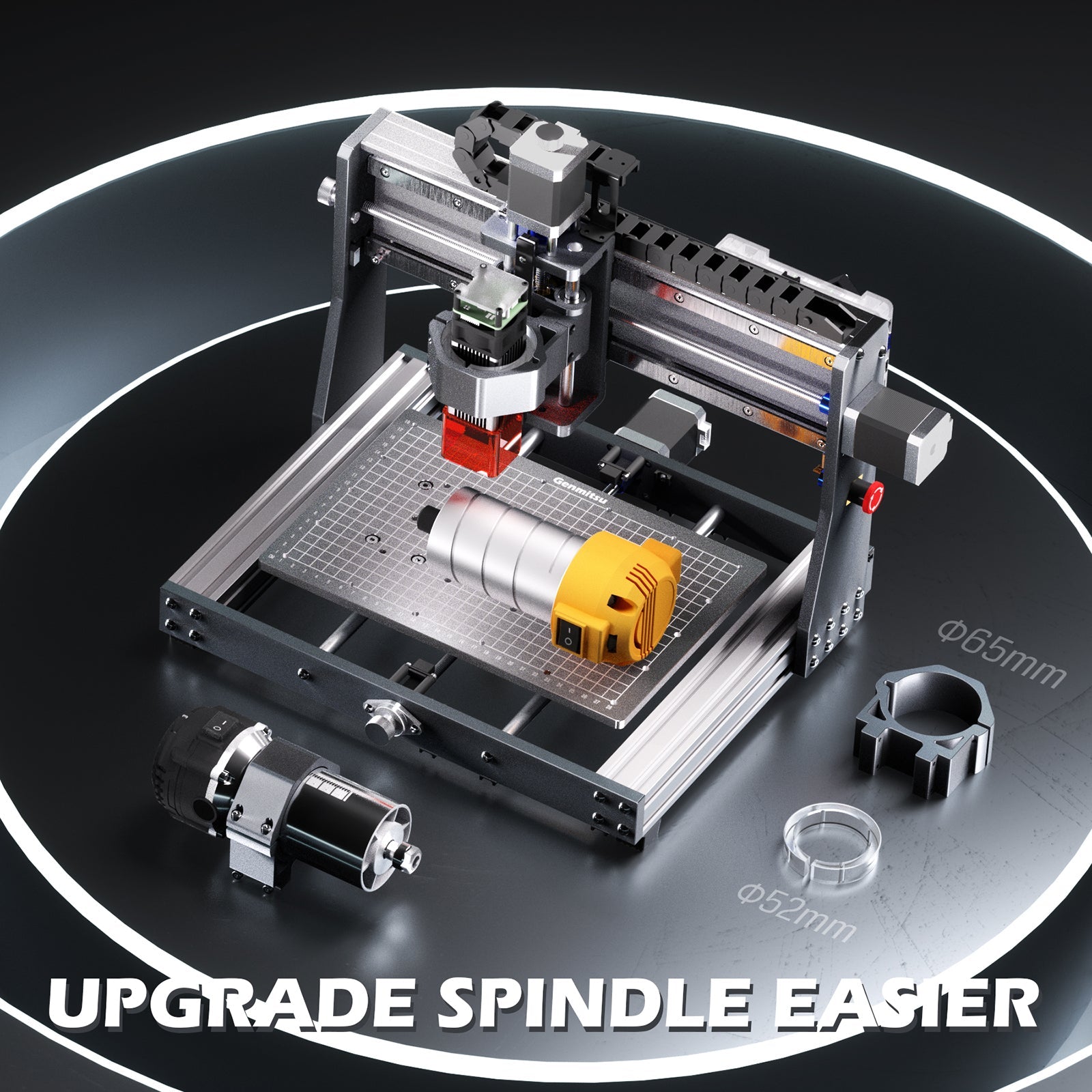 3020-PRO Ultra Desktop CNC Router, 710W Spindle for Metal Carving and Cutting SainSmart.com