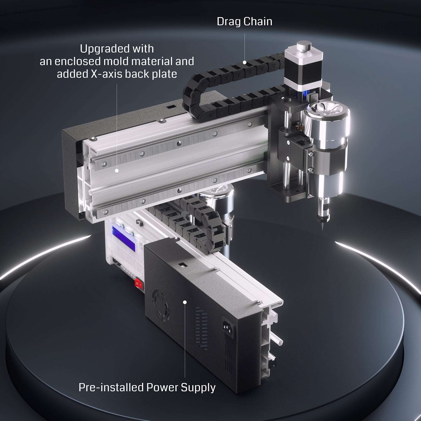 Genmitsu 3020-PRO Max V2 CNC Router - 300×200 mm Work Area