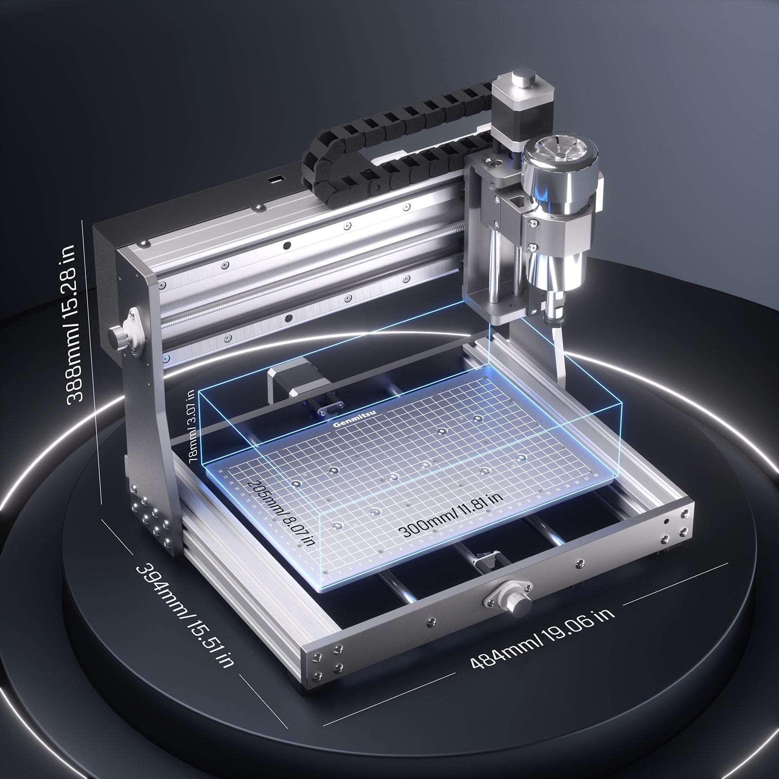 3020-PRO MAX V2 CNC Router for Metal Carving and Cutting SainSmart.com