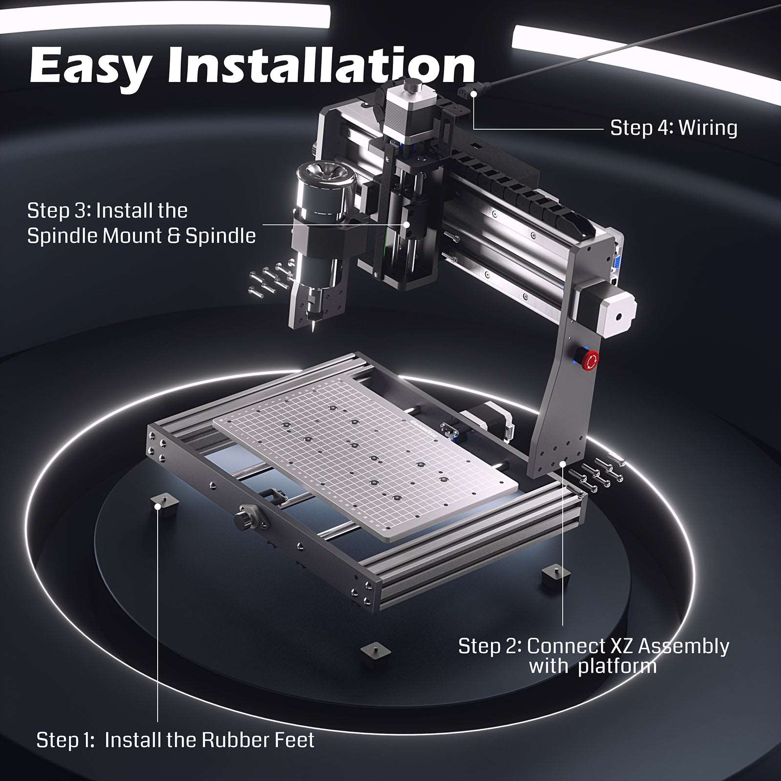 3020-PRO MAX V2 CNC Router for Metal Carving and Cutting SainSmart.com