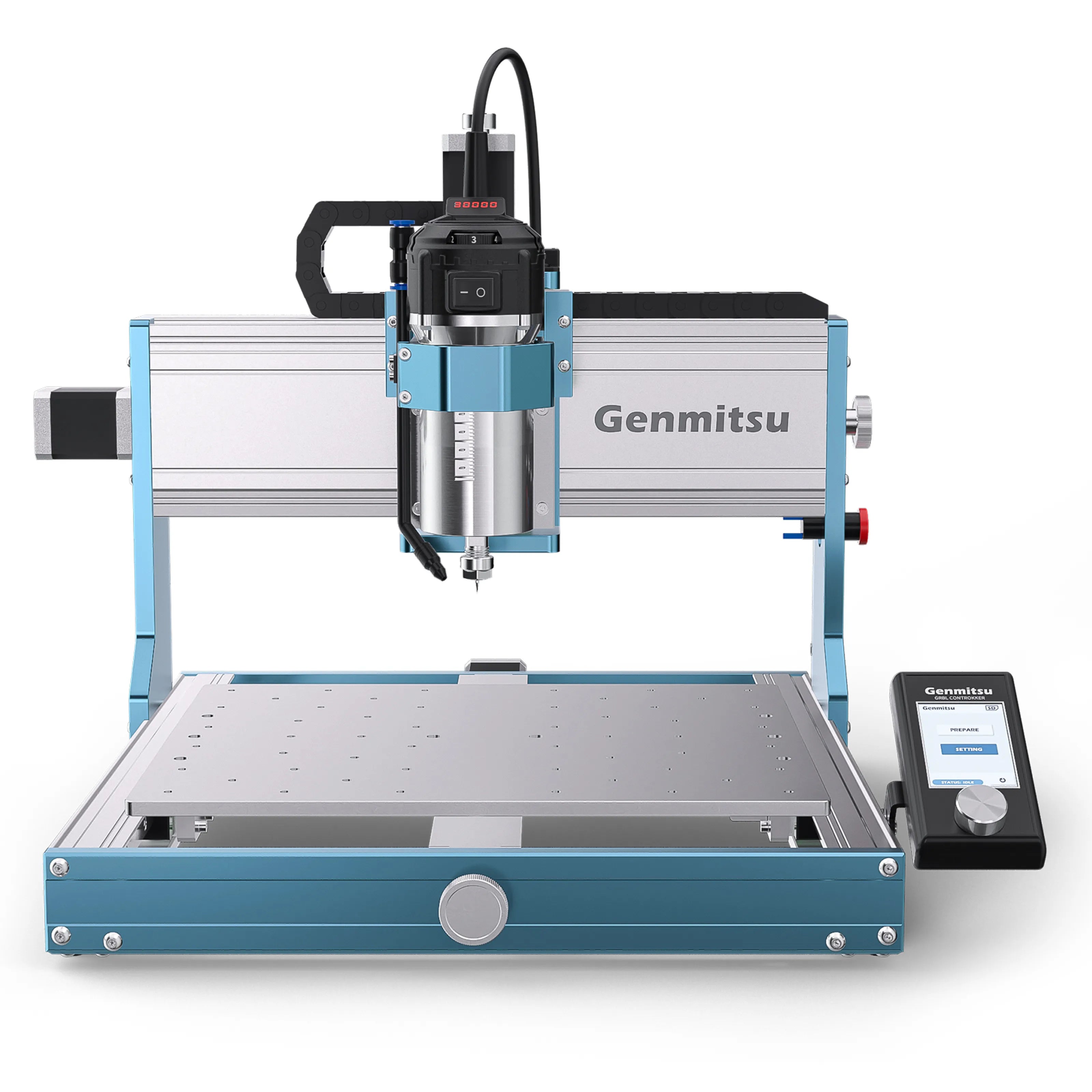 3030-PROVer Ultra Desktop CNC Router for High Precision Metalworking, with Linear Guide & Ball Screw Motion SainSmart.com